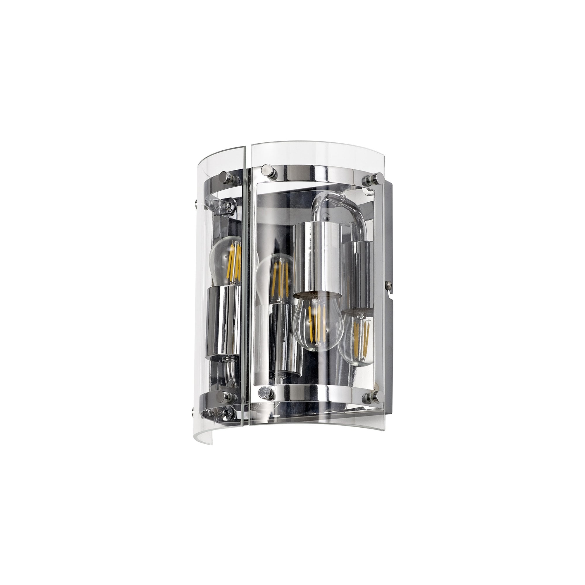 Fabula Regents 2 Light Wall Light - Polished Chrome