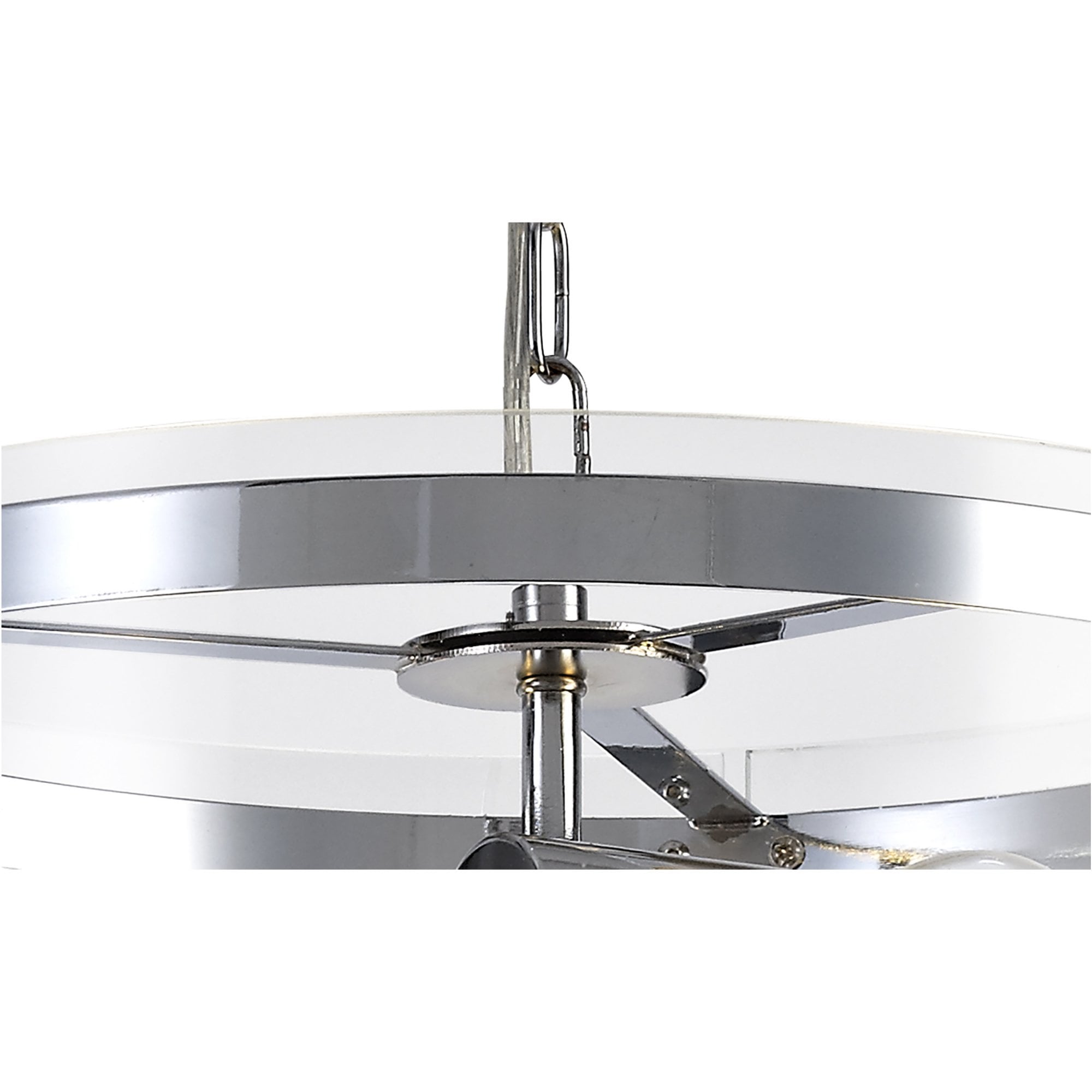 Fabula Regents 2 Light Pendant - Polished Chrome