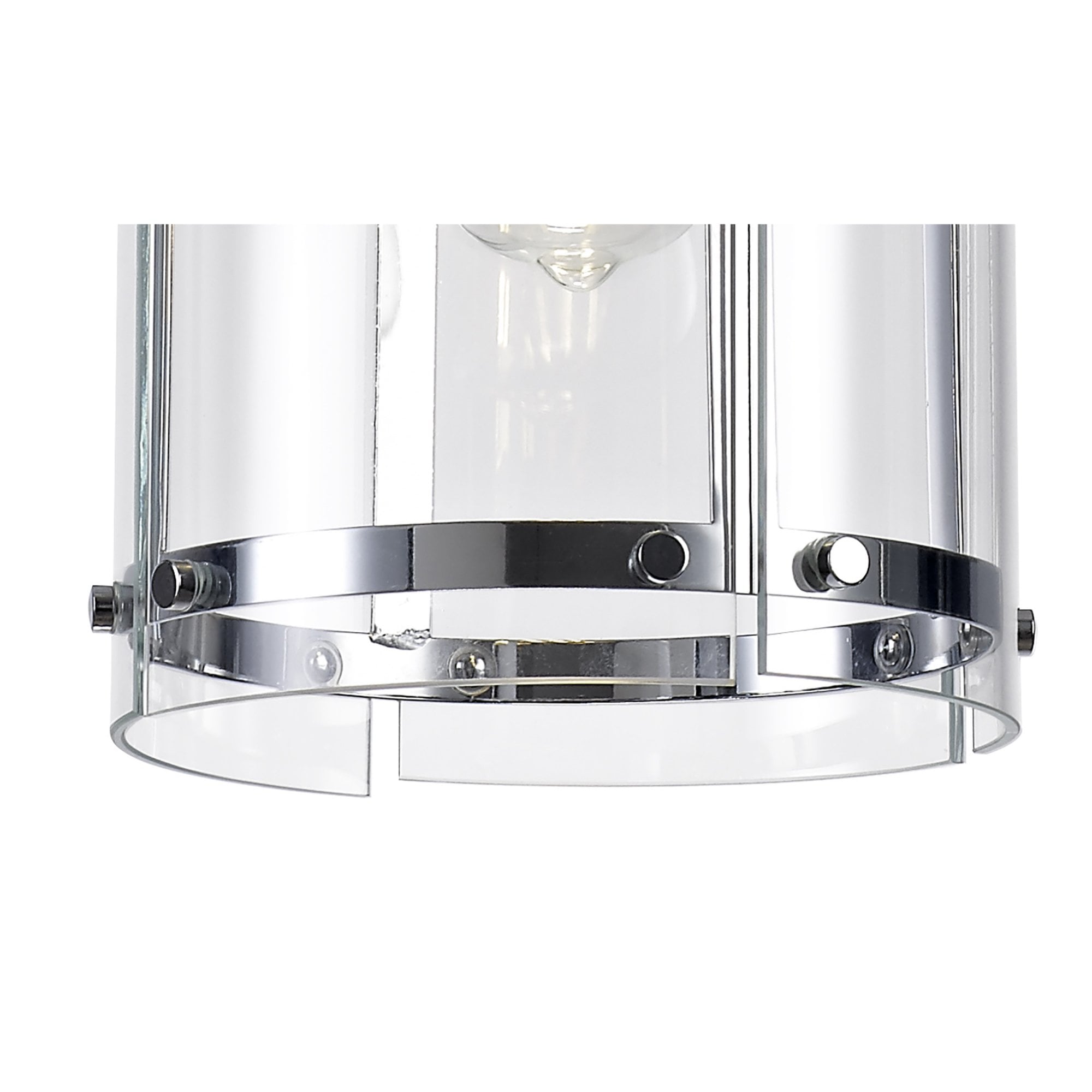 Fabula Regents Single Pendant - Polished Chrome