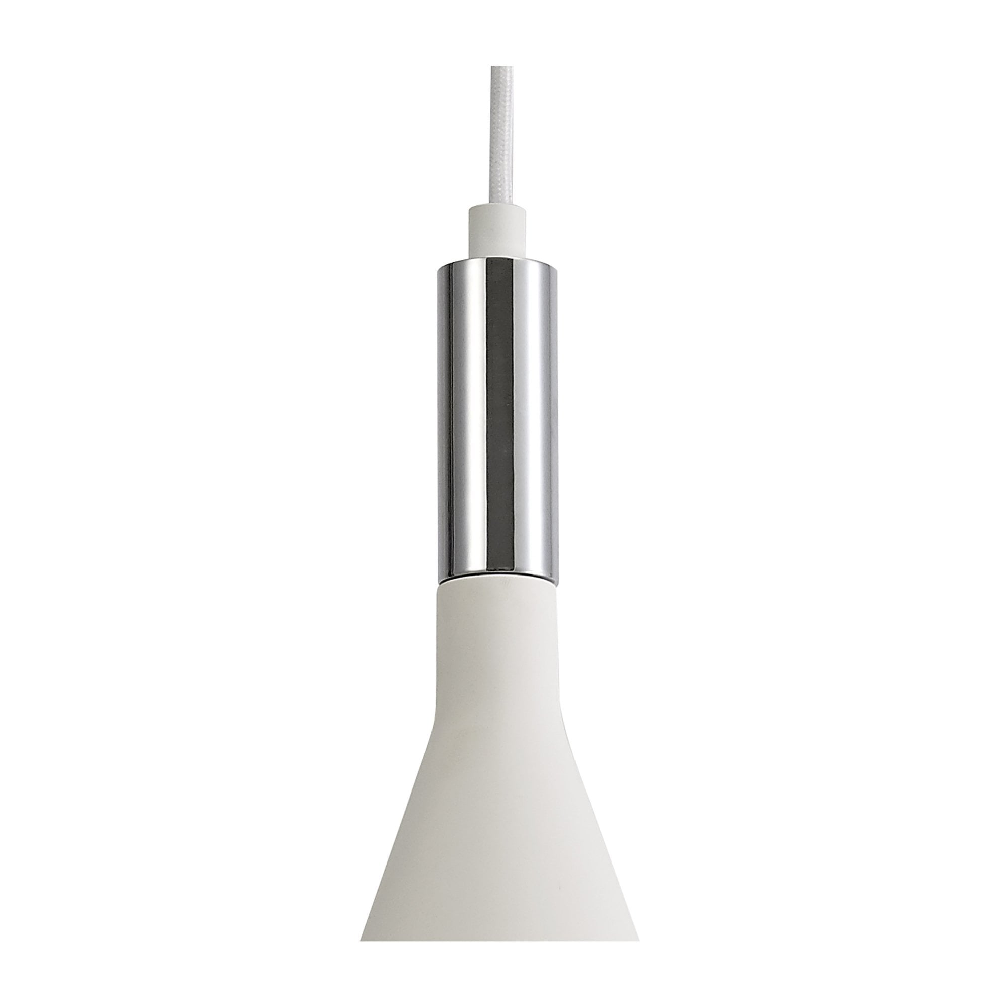 Fabula Theydon Pendant - White Paintable Gypsum