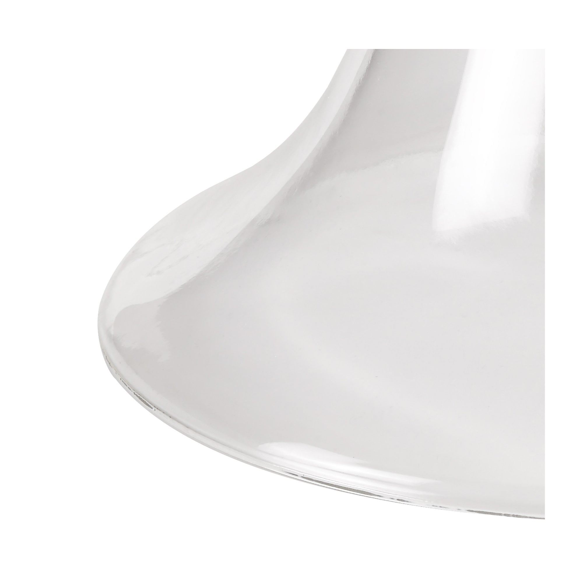 Fabula Epping 30cm Smooth Bell Shade - Clear Glass - Shade Only