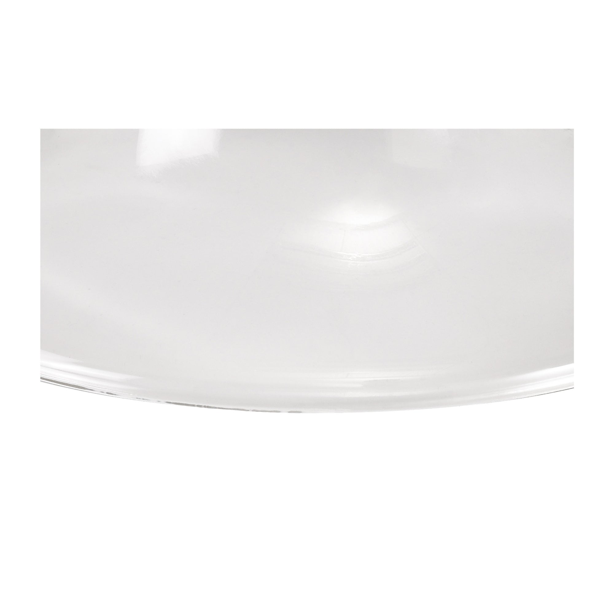 Fabula Epping 30cm Smooth Bell Shade - Clear Glass - Shade Only