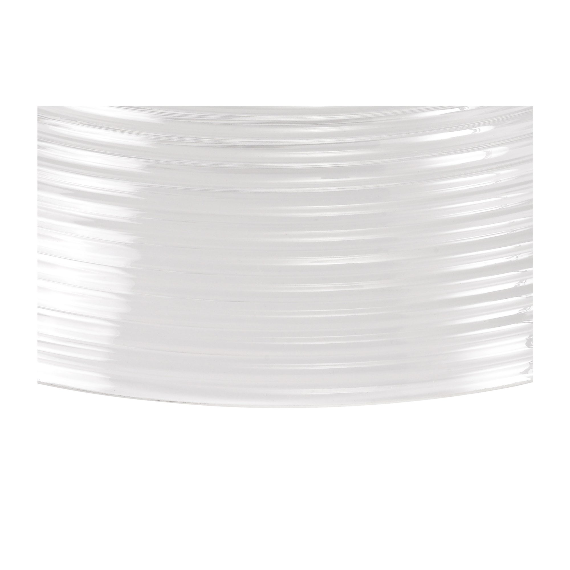 Fabula Epping 33.5cm Round Shade - Prismatic Effect Clear Glass - Shade Only