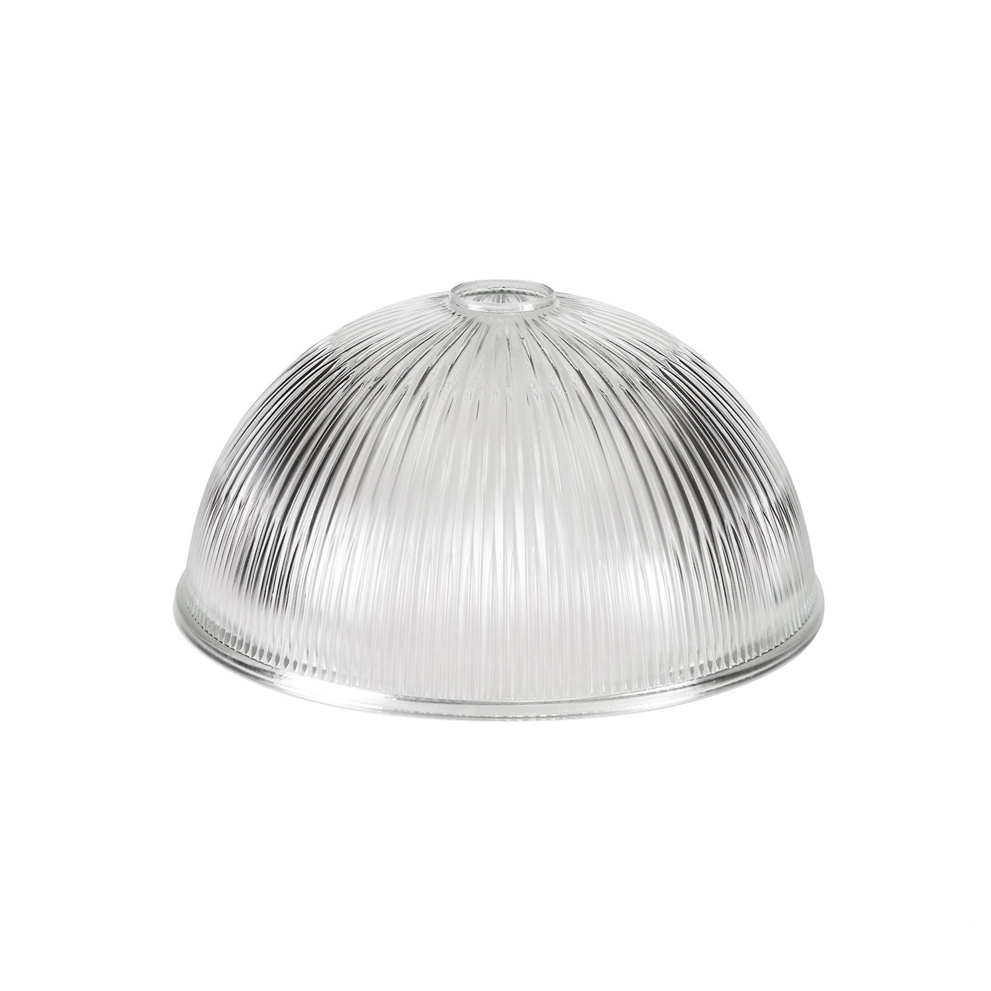 Fabula Epping 30cm Dome Shade - Clear Glass - Shade Only