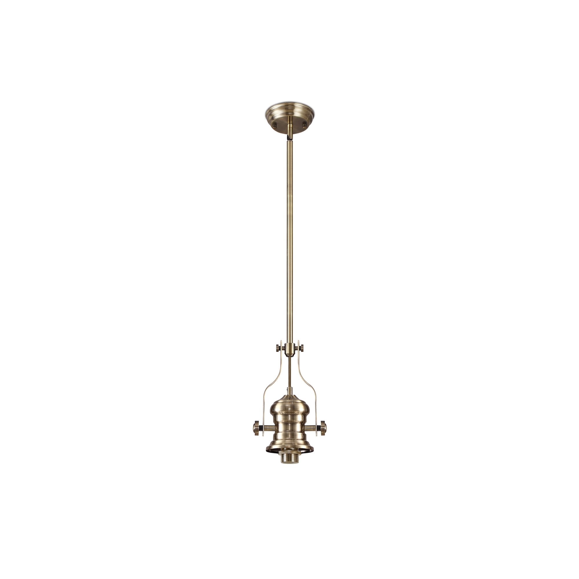 Fabula Epping Pendant Frame - Antique Brass - Frame Only