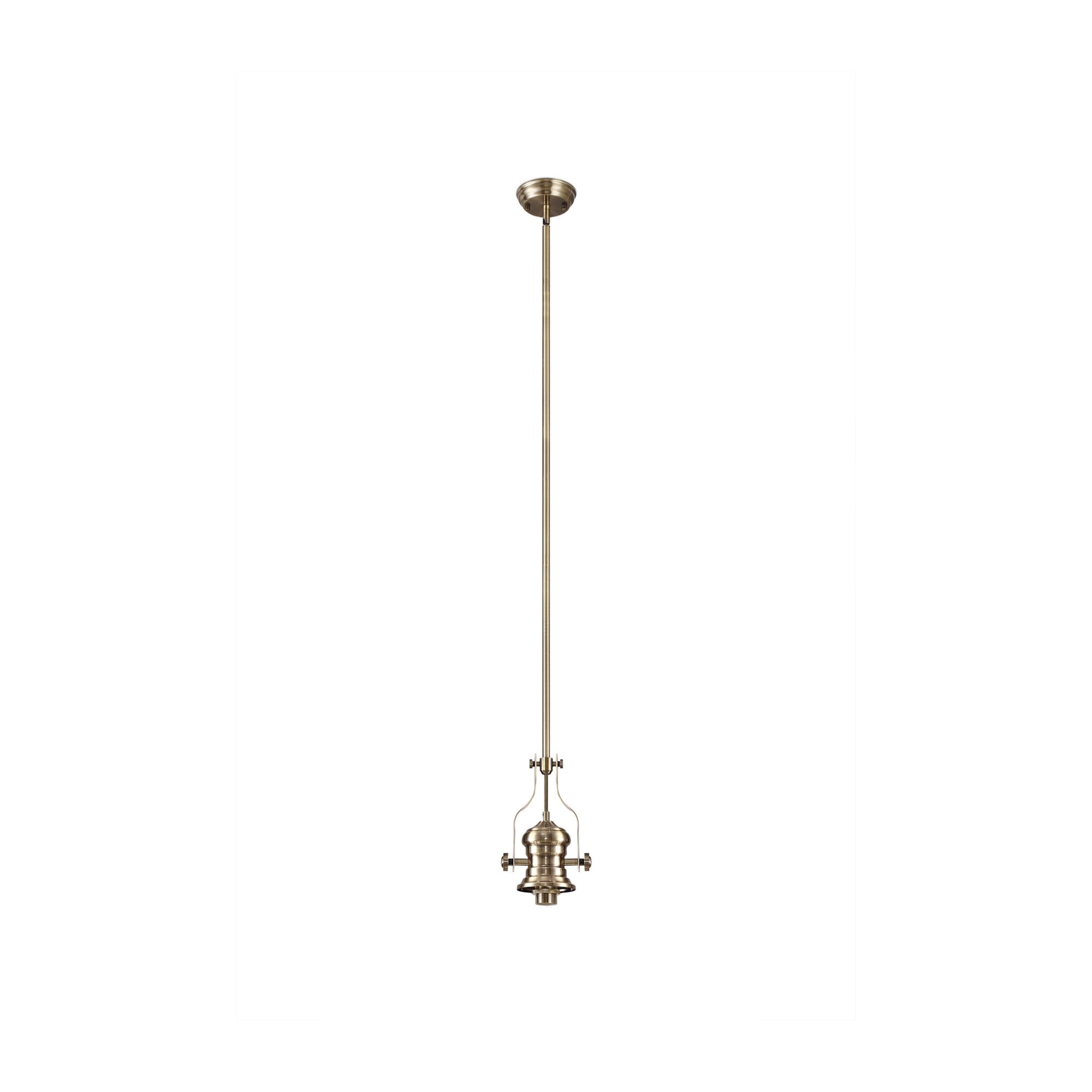 Fabula Epping Pendant Frame - Antique Brass - Frame Only