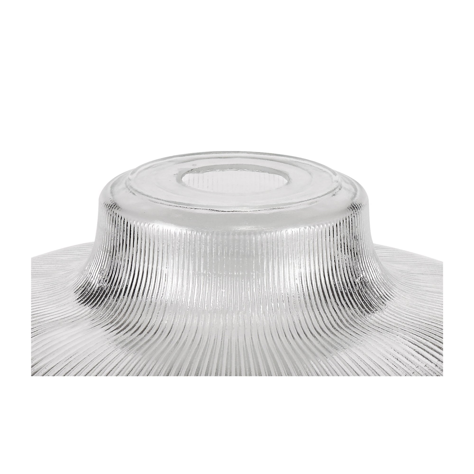 Fabula Epping 30cm Round Shade - Clear Glass - Shade Only