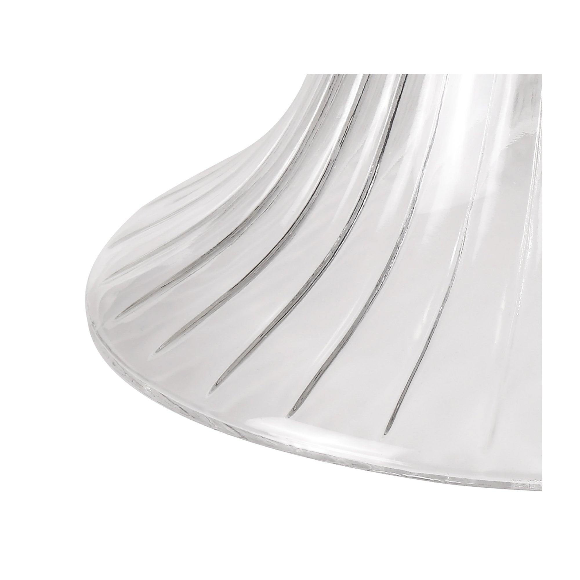 Fabula Epping Bell 30cm Shade - Clear Glass - Shade Only