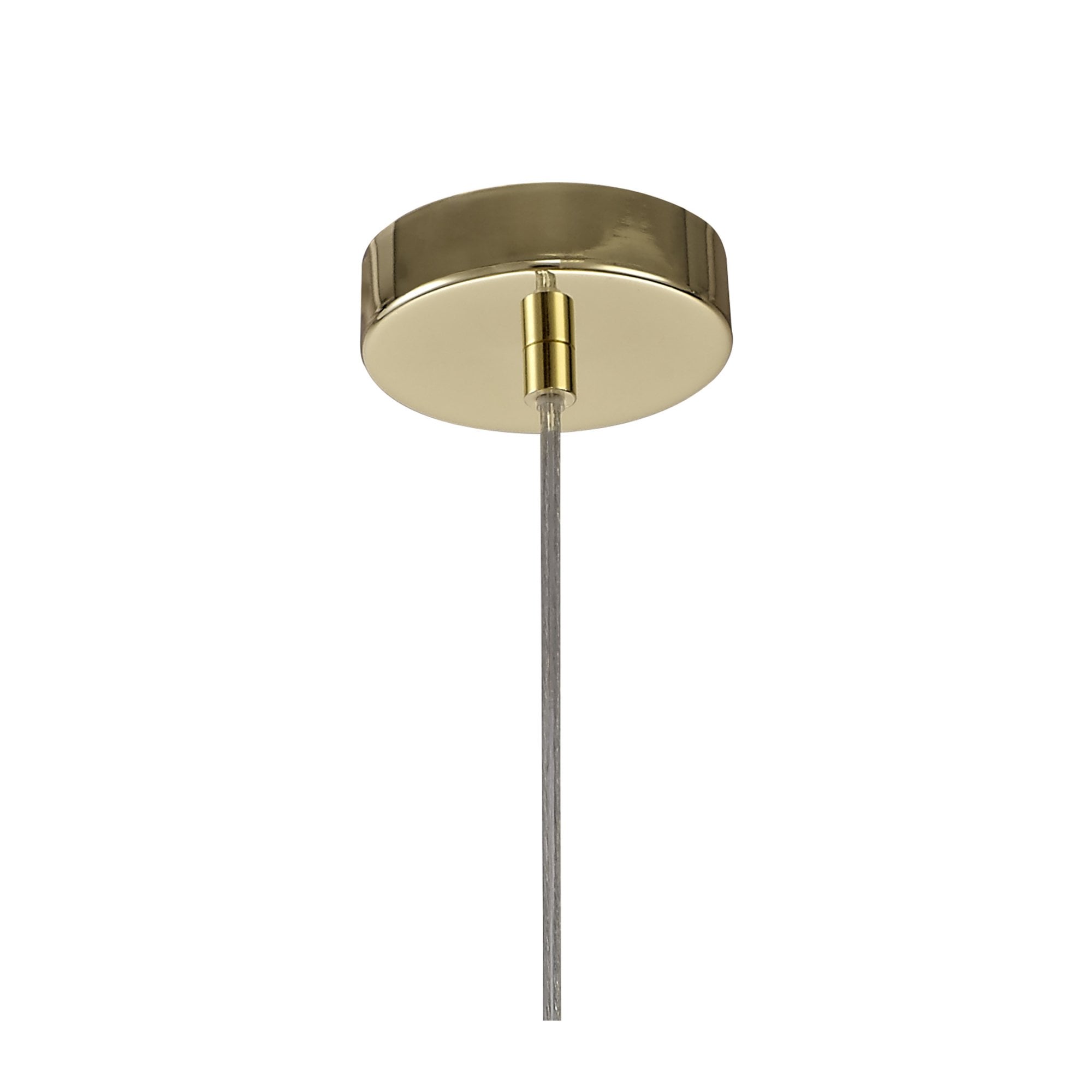 Fabula Cavendish Elliptical Sphere Pendant - Polished Brass