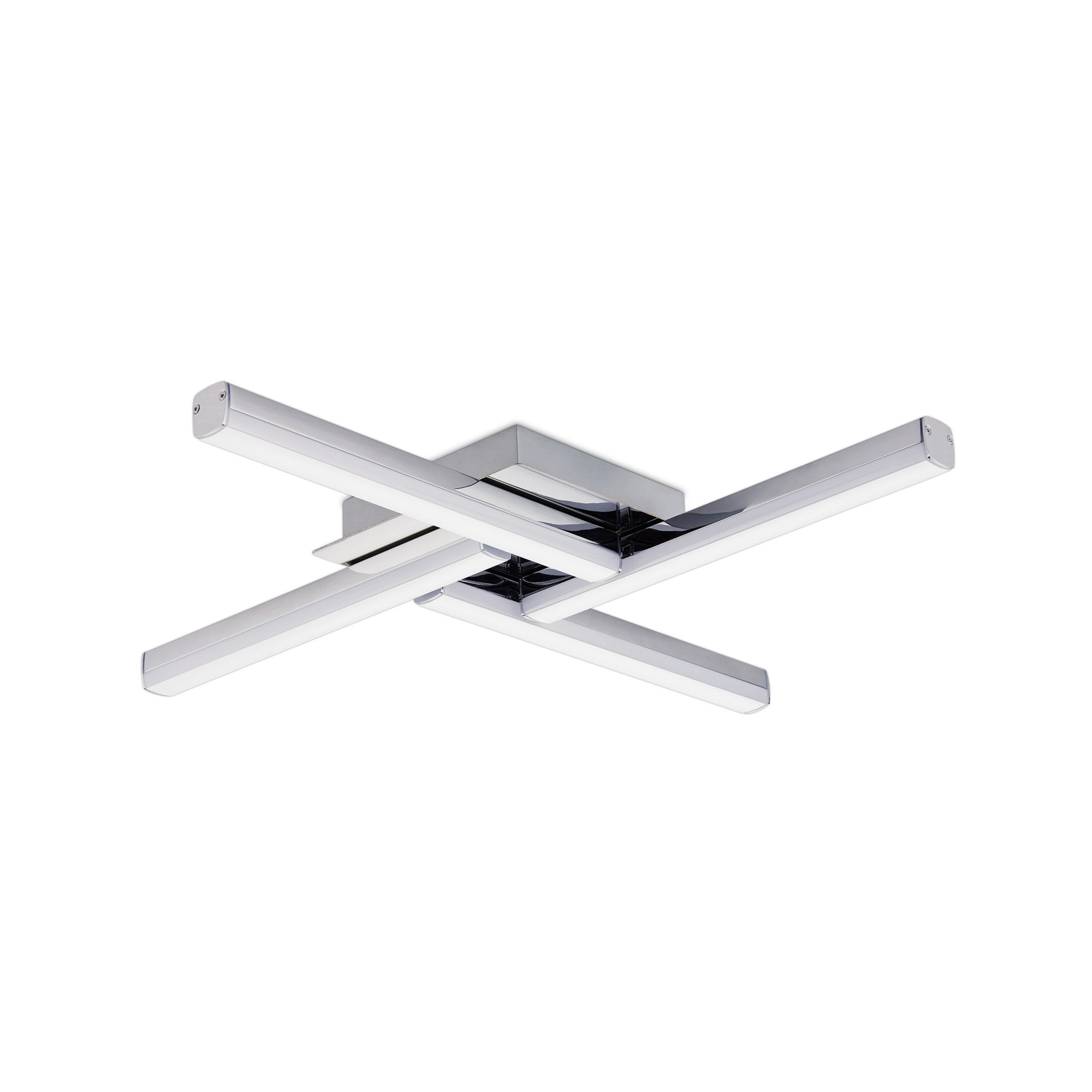 Fabula Bradwell 4 Light LED Flush Light - Polished Chrome - IP44