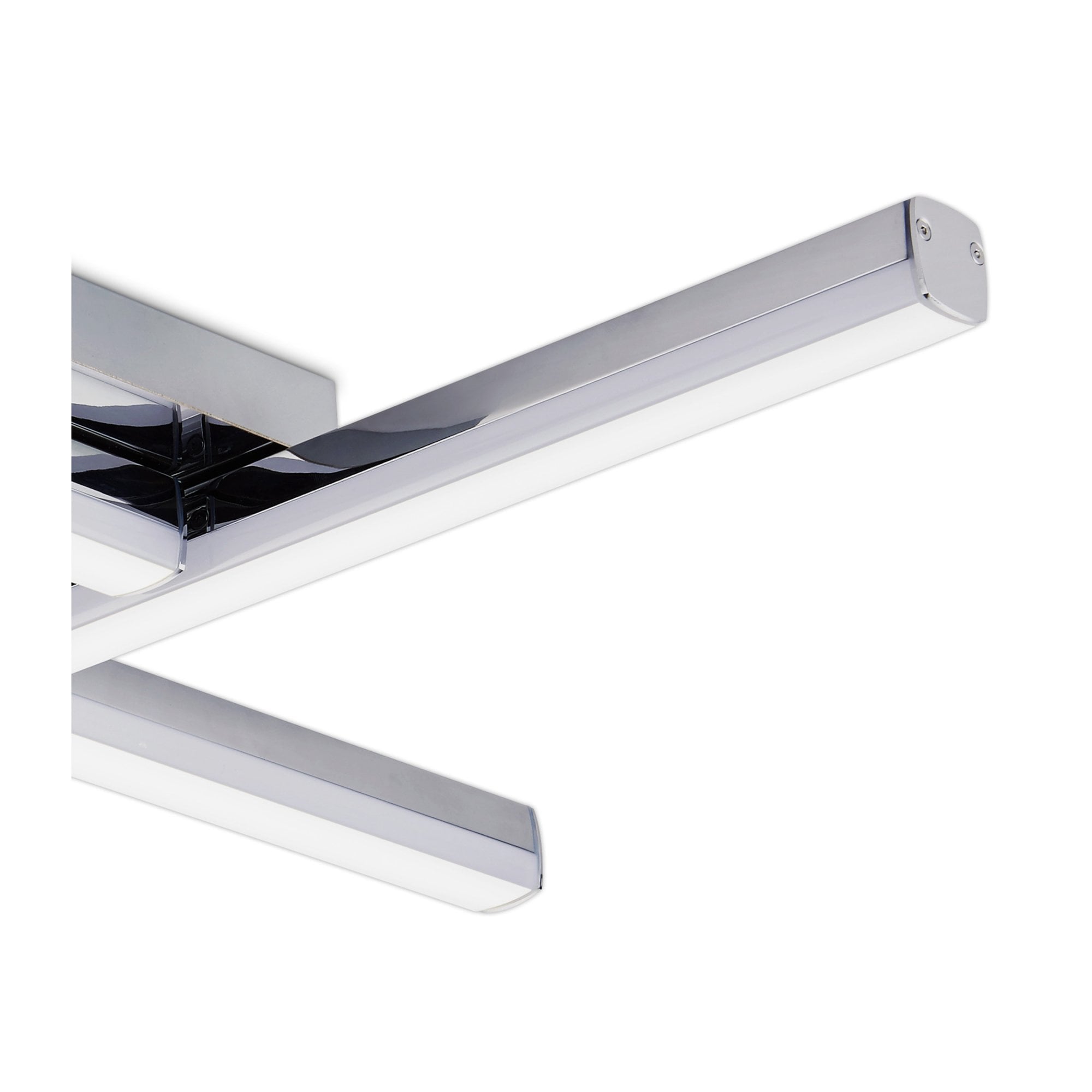 Fabula Bradwell 4 Light LED Flush Light - Polished Chrome - IP44