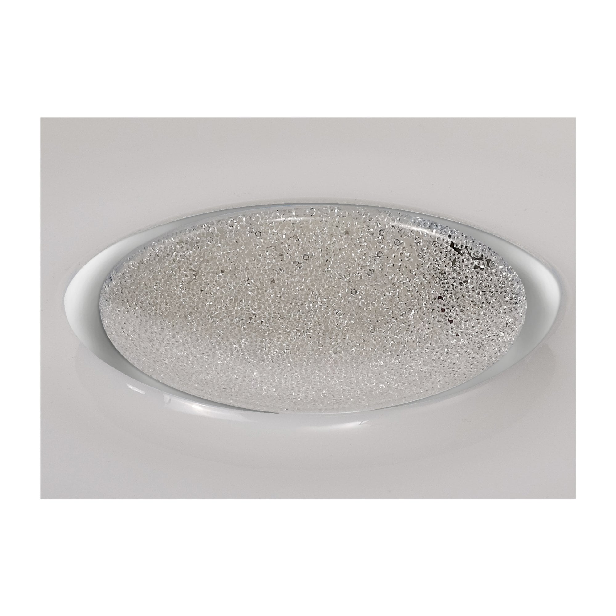 Fabula Firs Colour Switchable LED Flush Light - Opal White