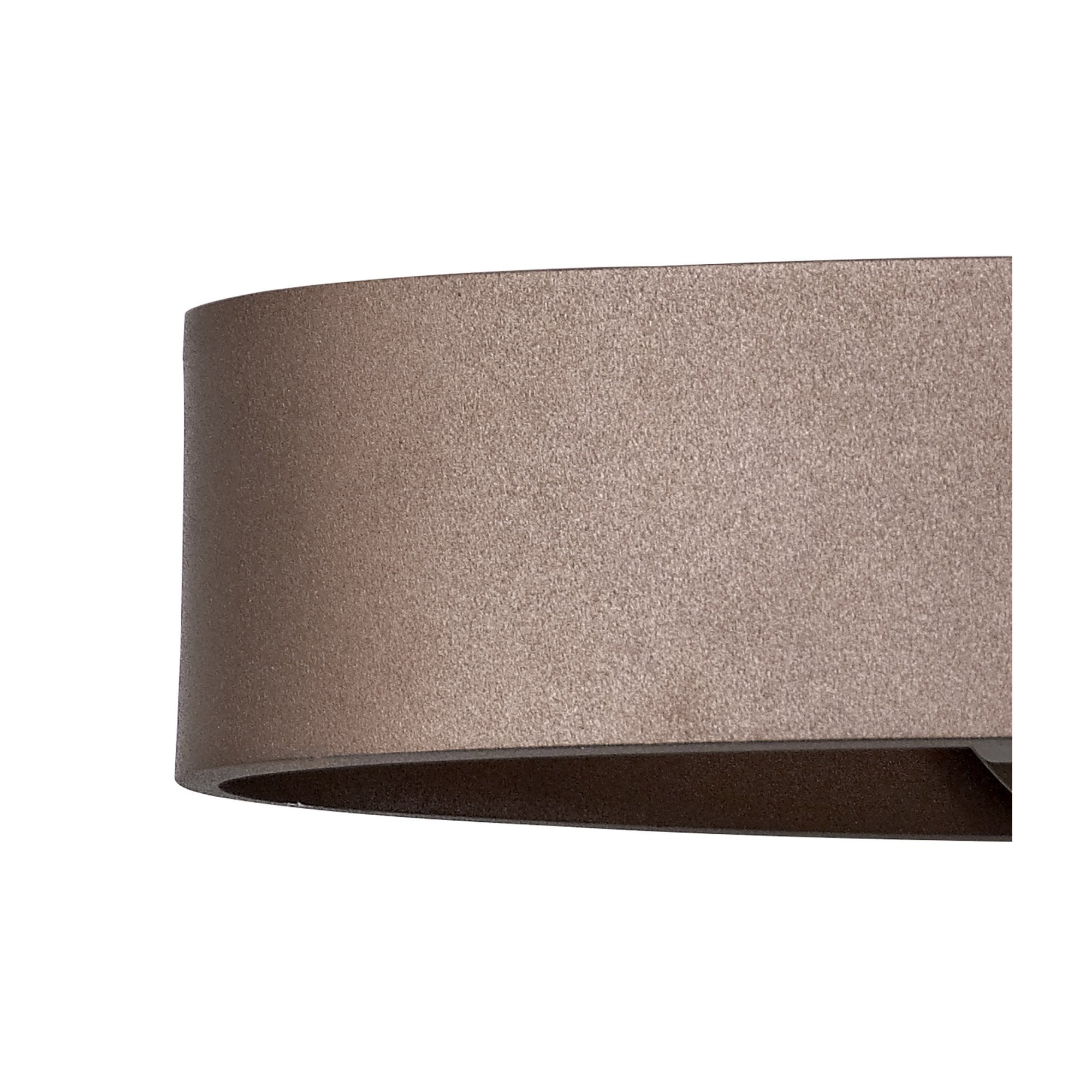 Fabula Ellesmere LED Wall Lamp - Satin Brown & Polished Chrome