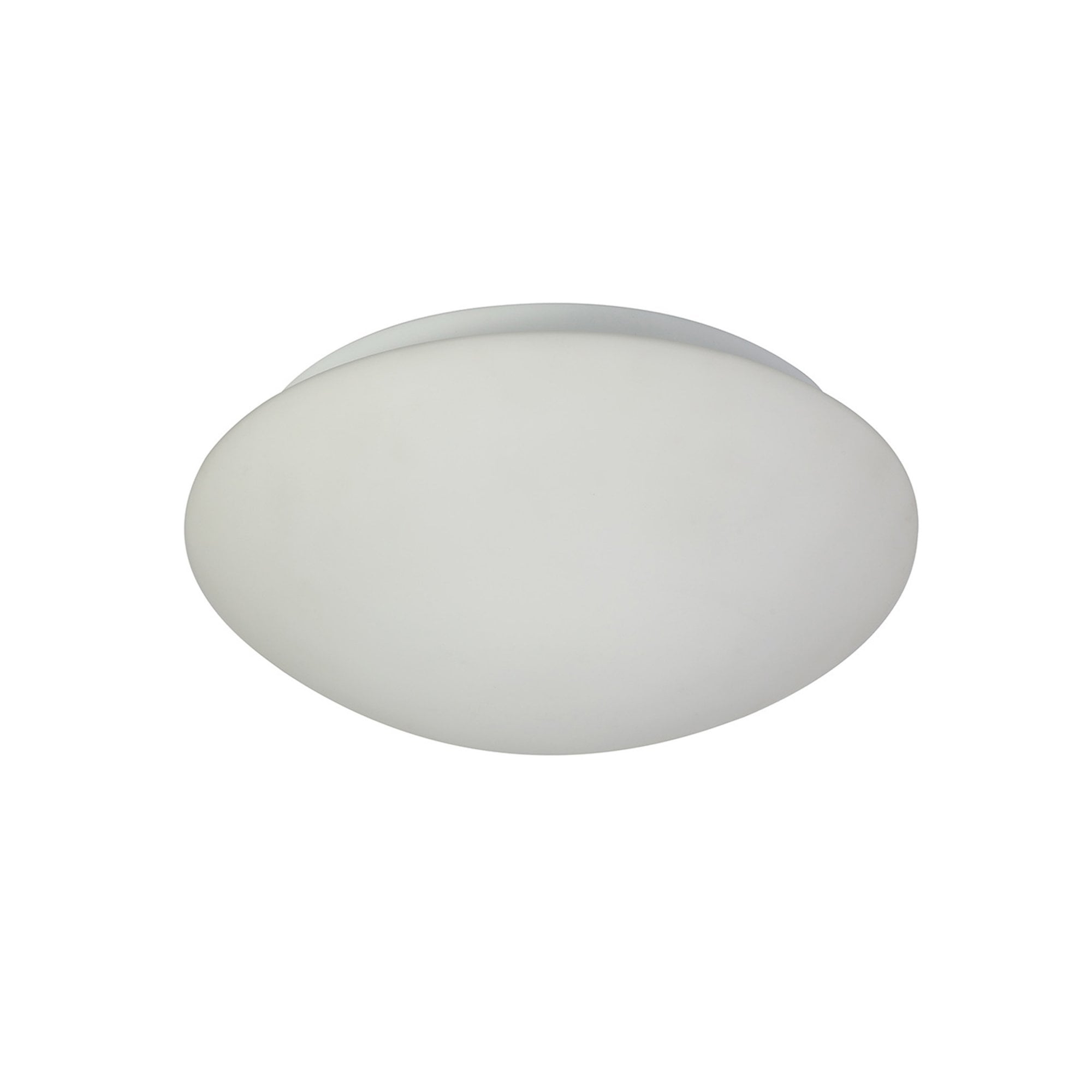 Fabula Fairmeads LED Flush Light - White & Frosted Glass - IP44