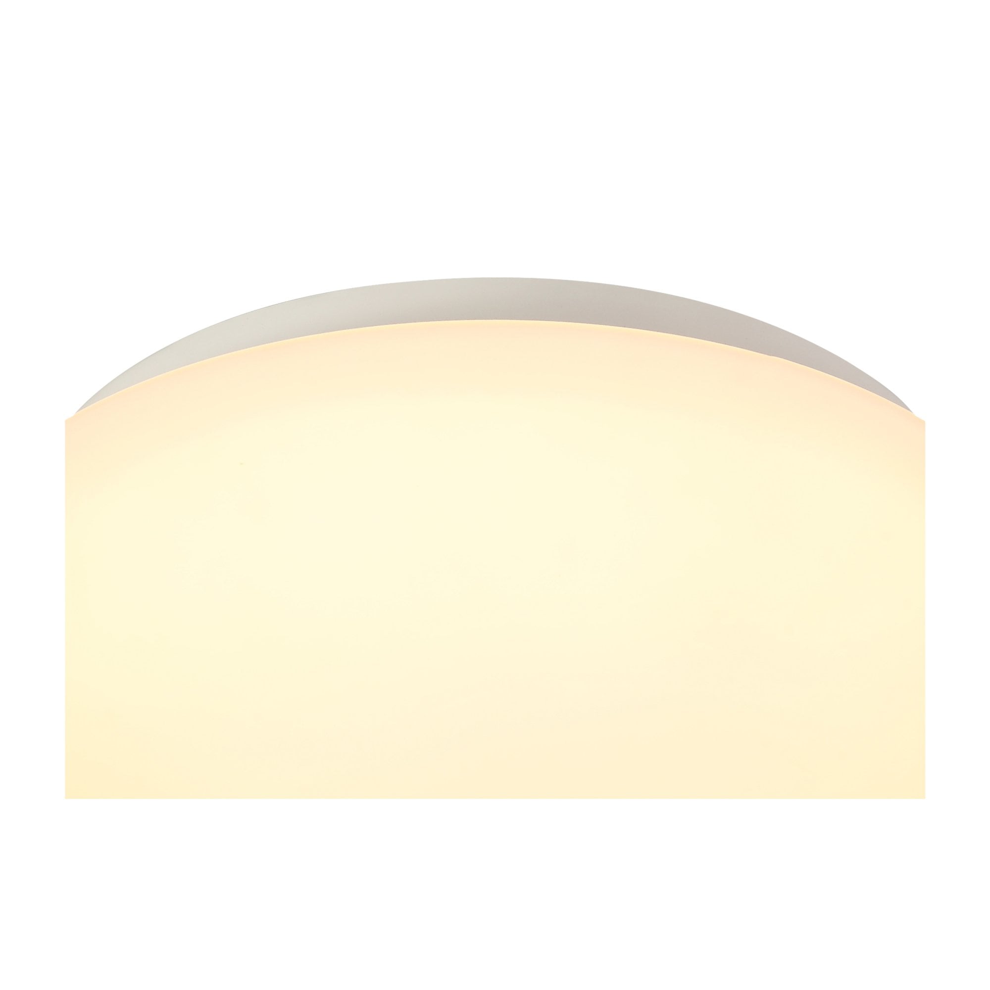 Fabula Fairmeads LED Flush Light - White & Frosted Glass - IP44