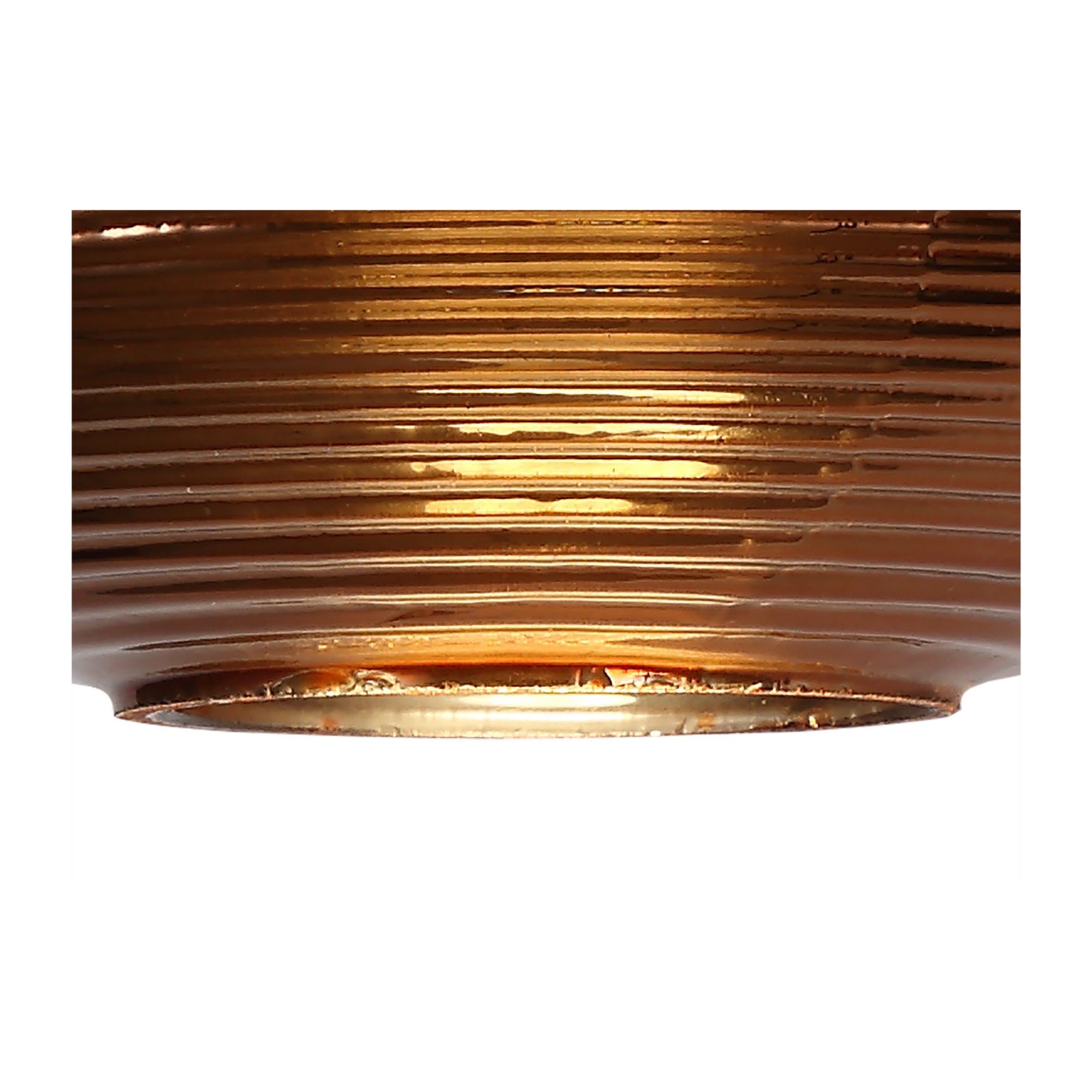 Fabula Ripley LED Wall Lamp - Polished Chrome & Copper Glass