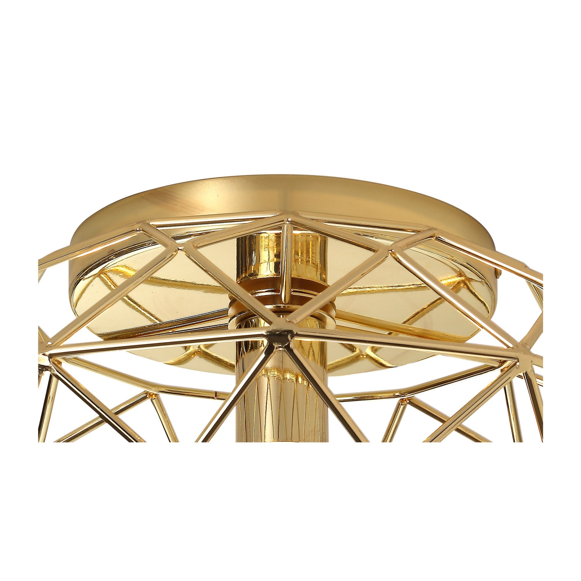 Fabula Cavendish Flush Light - Polished Brass