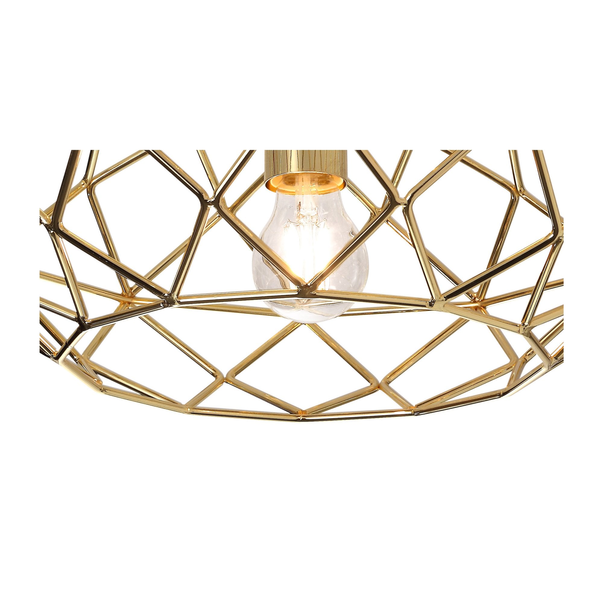 Fabula Cavendish Flush Light - Polished Brass
