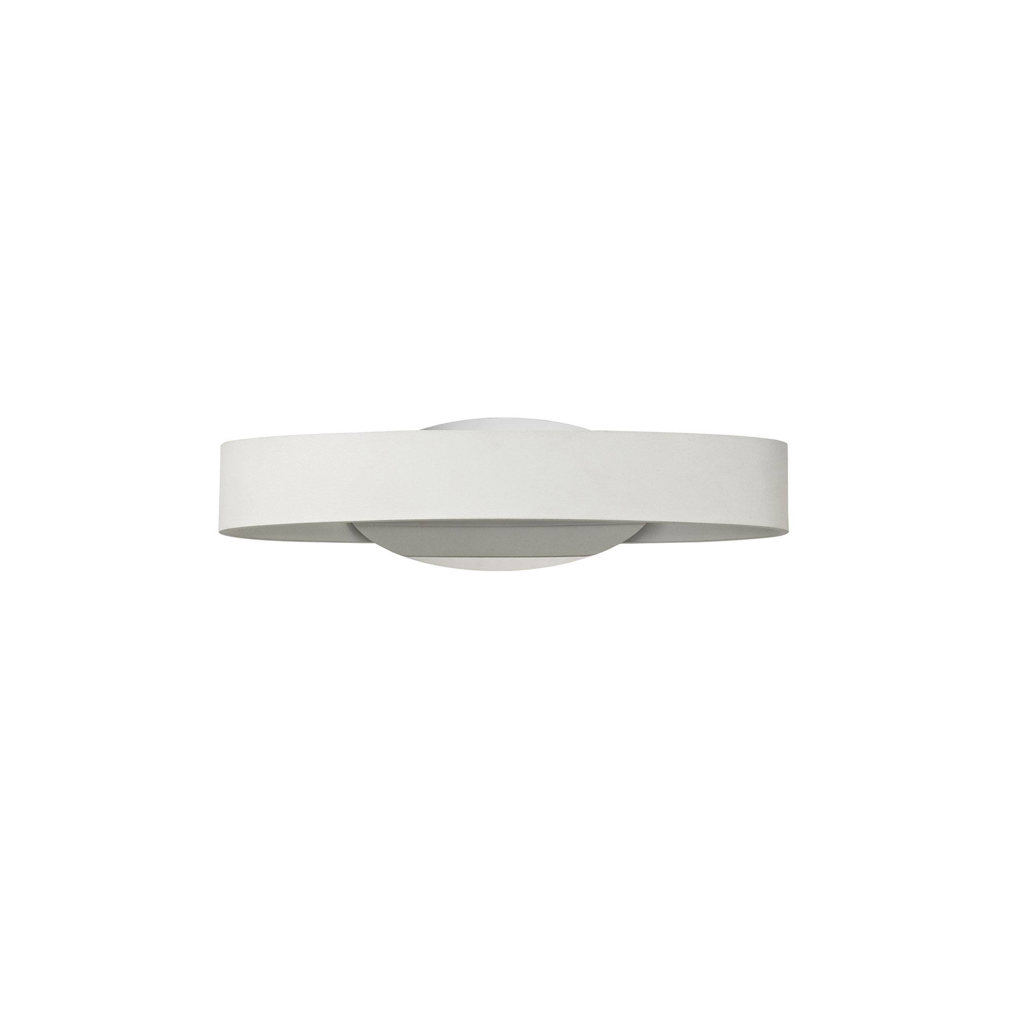 Fabula Ellesmere LED Wall Lamp - White & Polished Chrome