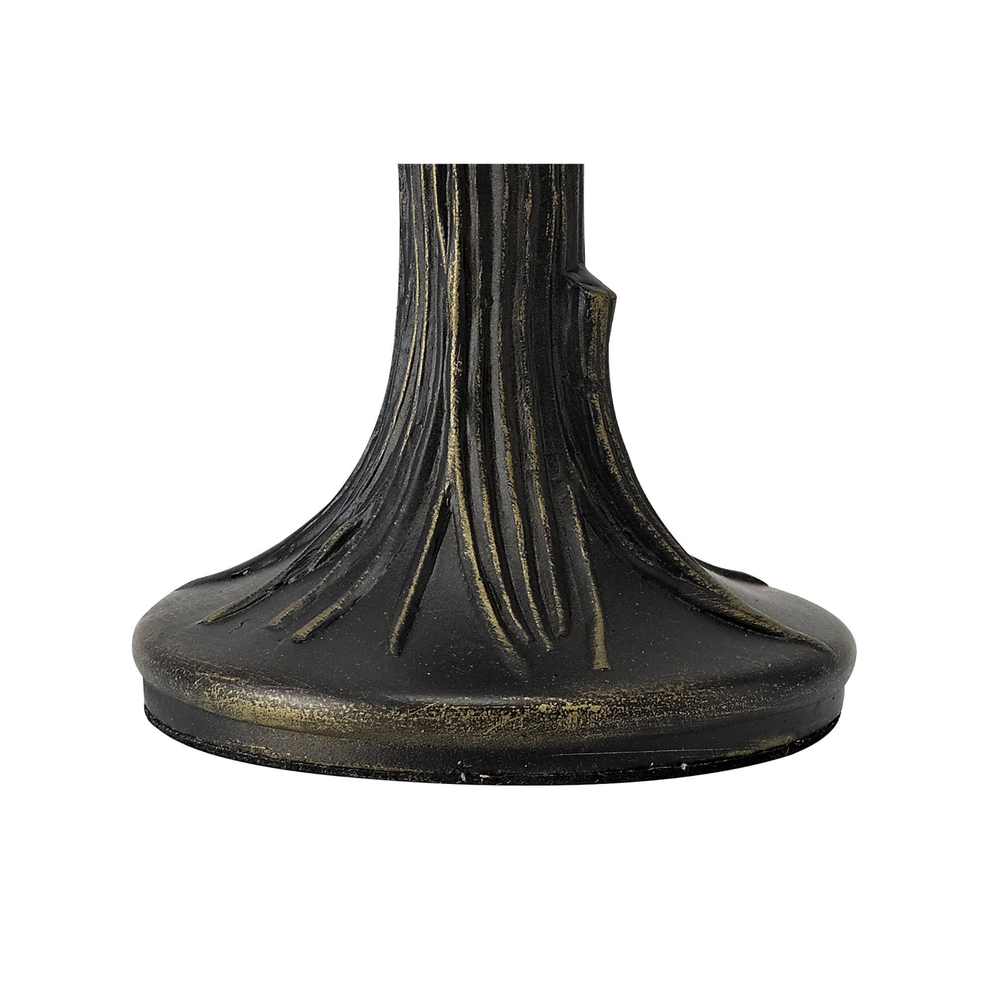 Fabula Wellington Tiffany Table Lamp - Cream & Amber