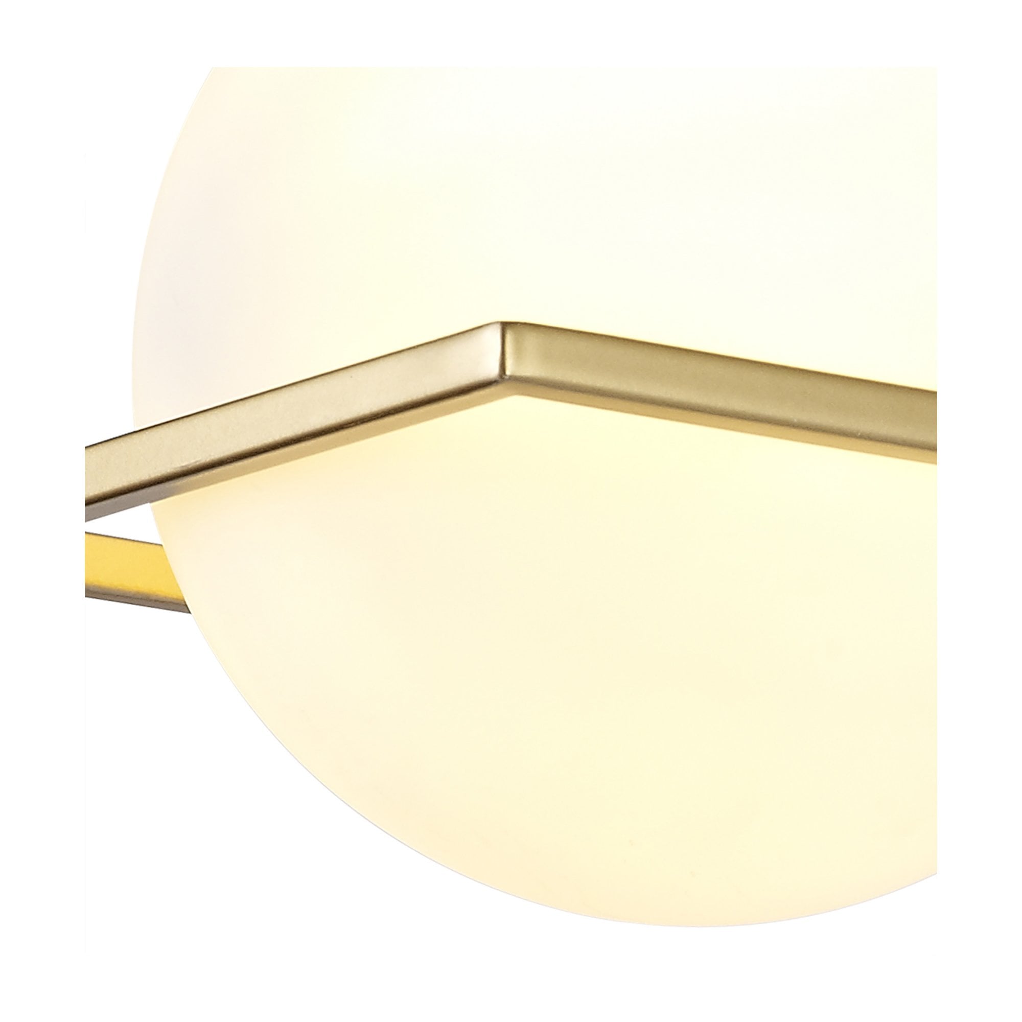 Fabula Newbury Single Wall Lamp - Matt Black & Polished Gold