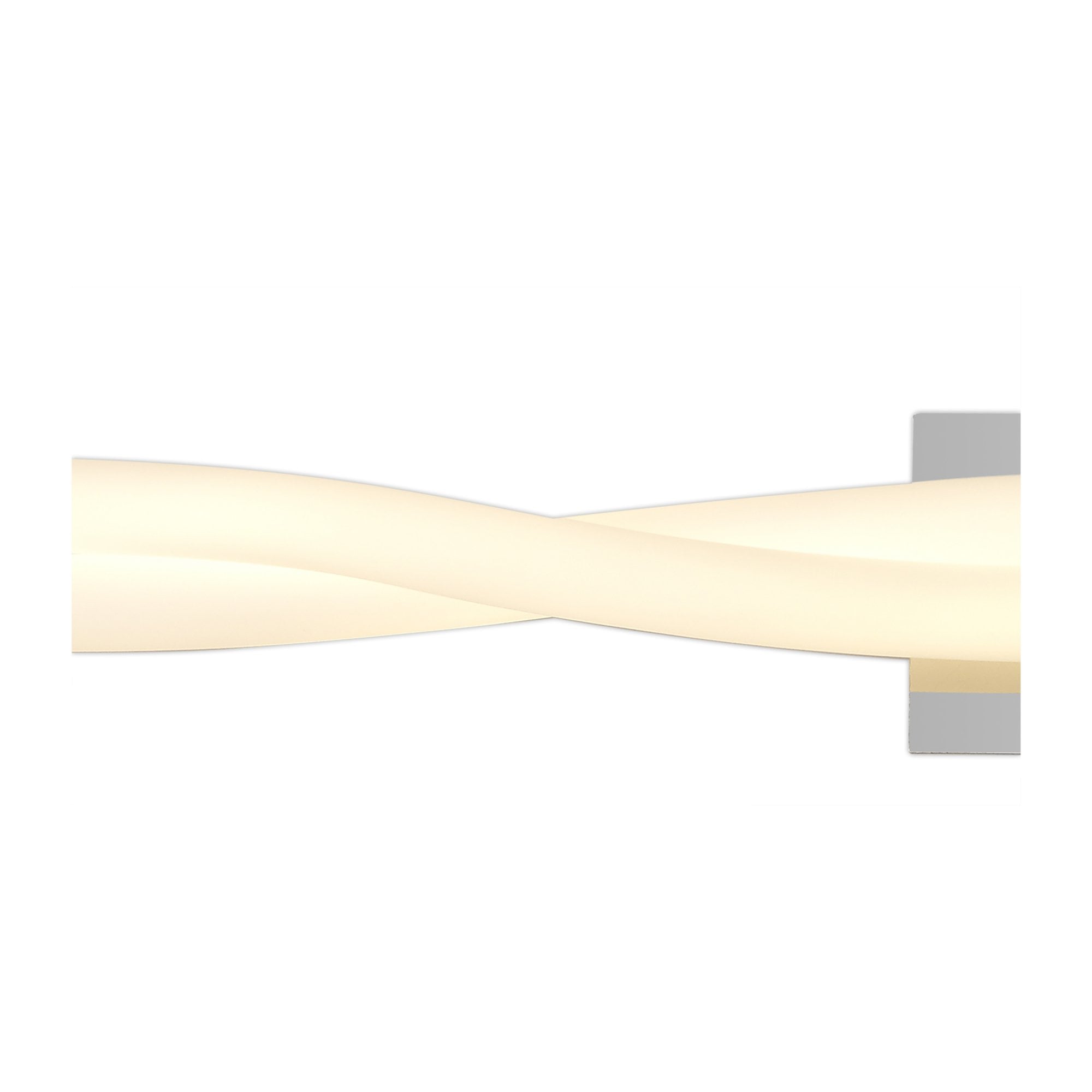 Fabula Albany Large 2 Light LED Wall Lamp - Polished Chrome - IP44