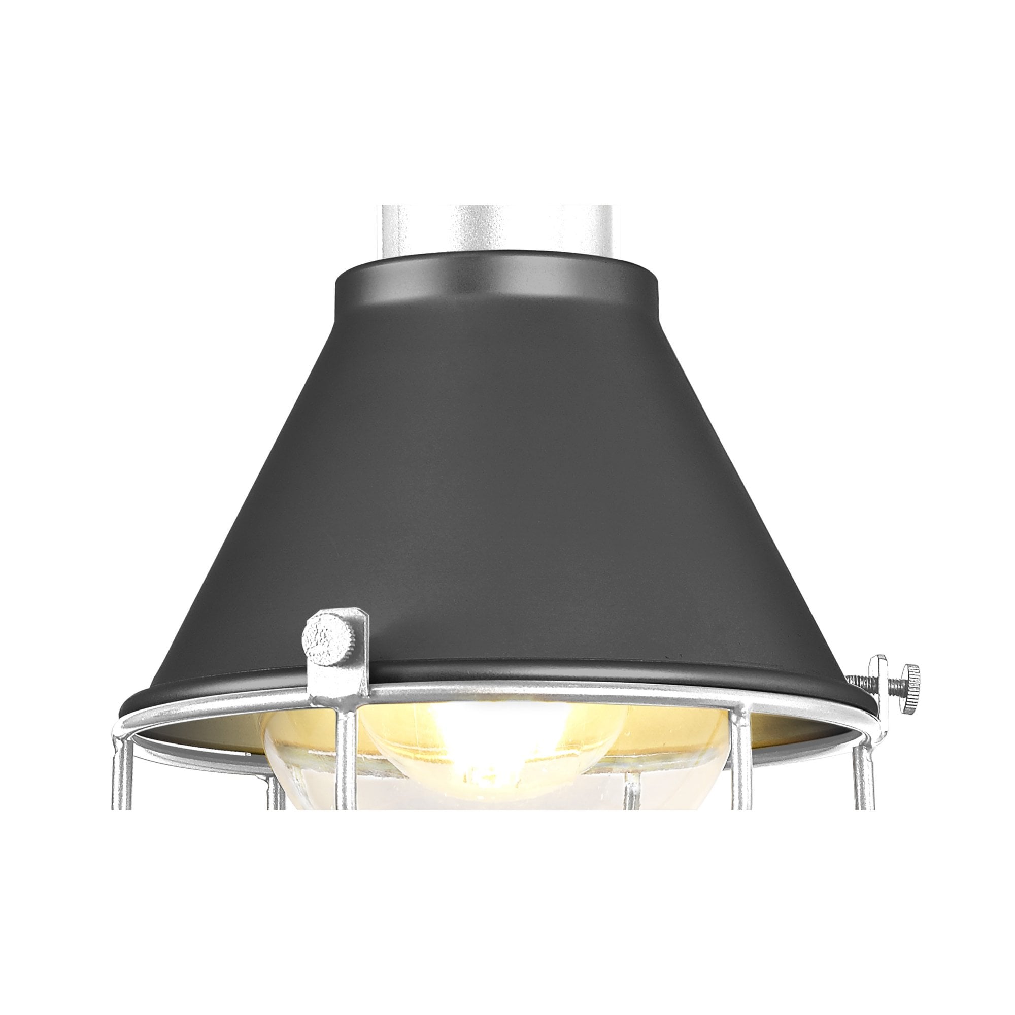 Fabula Maybury Single Wall Lamp - Anthracite & Matt White - IP65