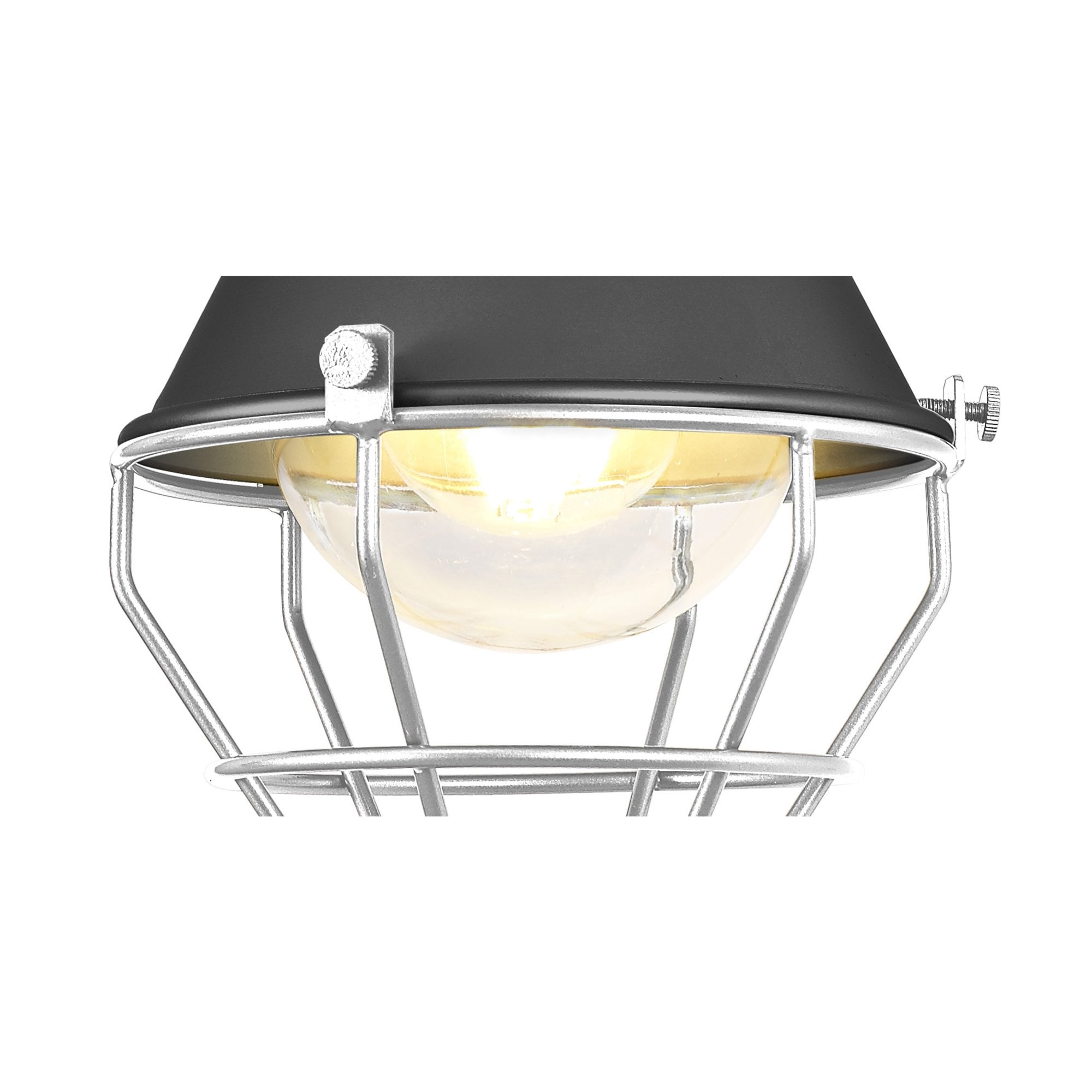 Fabula Maybury Single Wall Lamp - Anthracite & Matt White - IP65