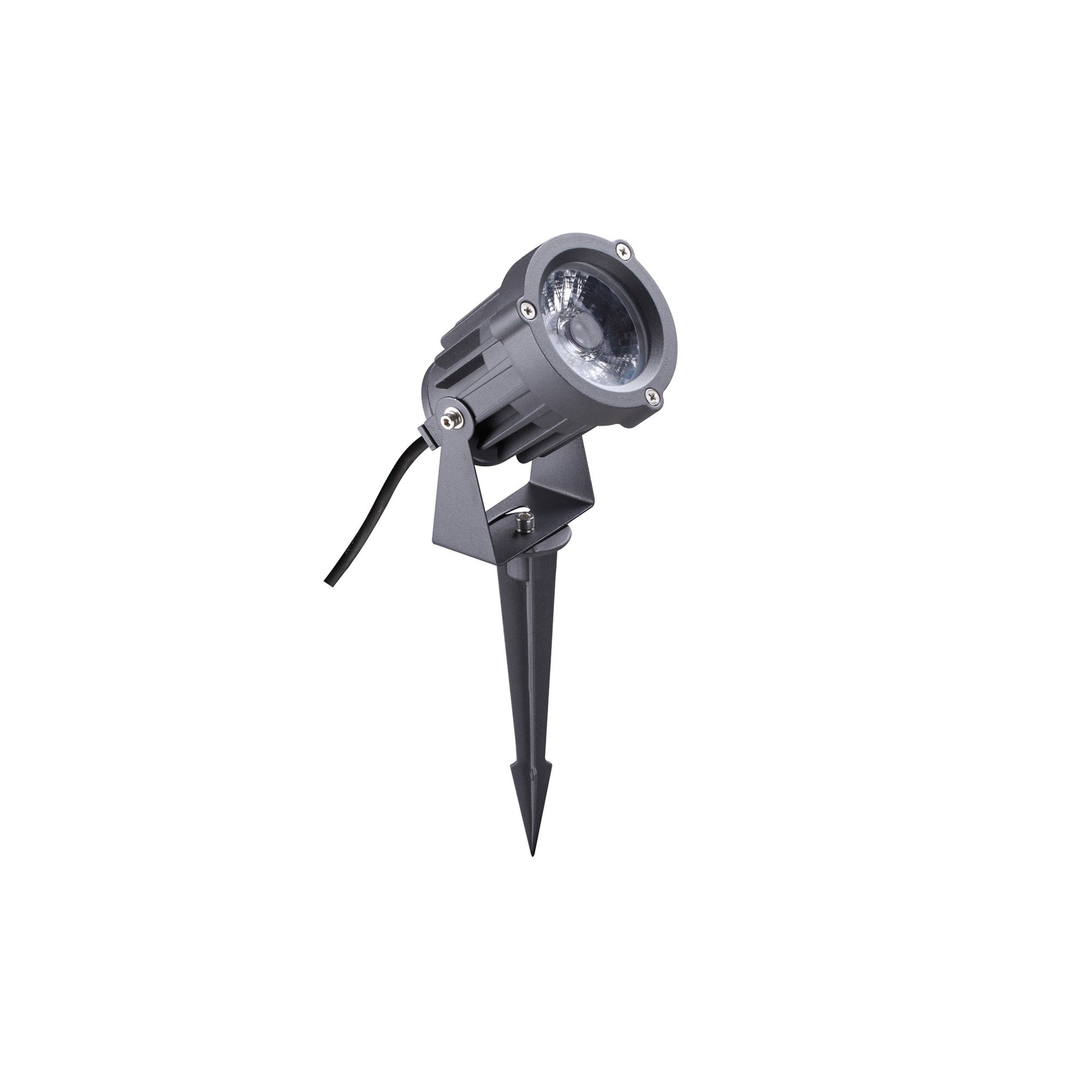 Fabula Trafalgar 15W LED Spike Light - Grey & Black - IP65