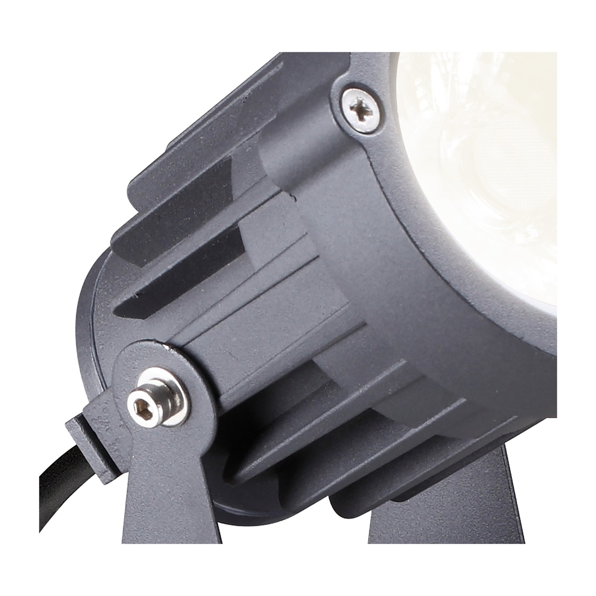 Fabula Trafalgar 15W LED Spike Light - Grey & Black - IP65