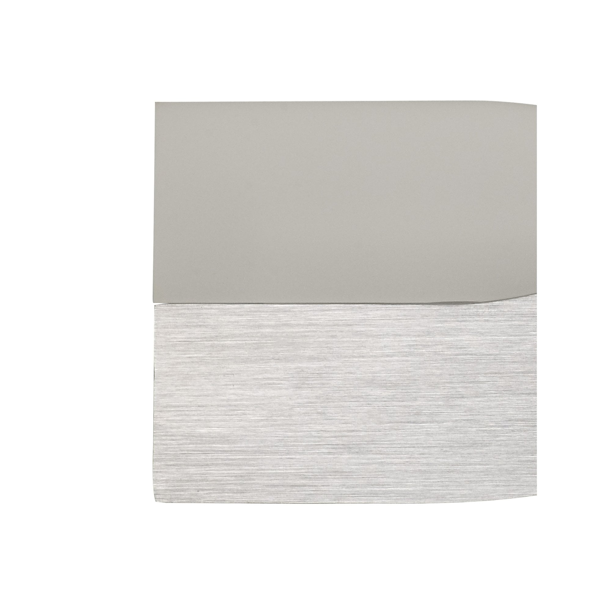 Fabula Coppice LED Wall Lamp - Brushed Aluminium & Frosted White