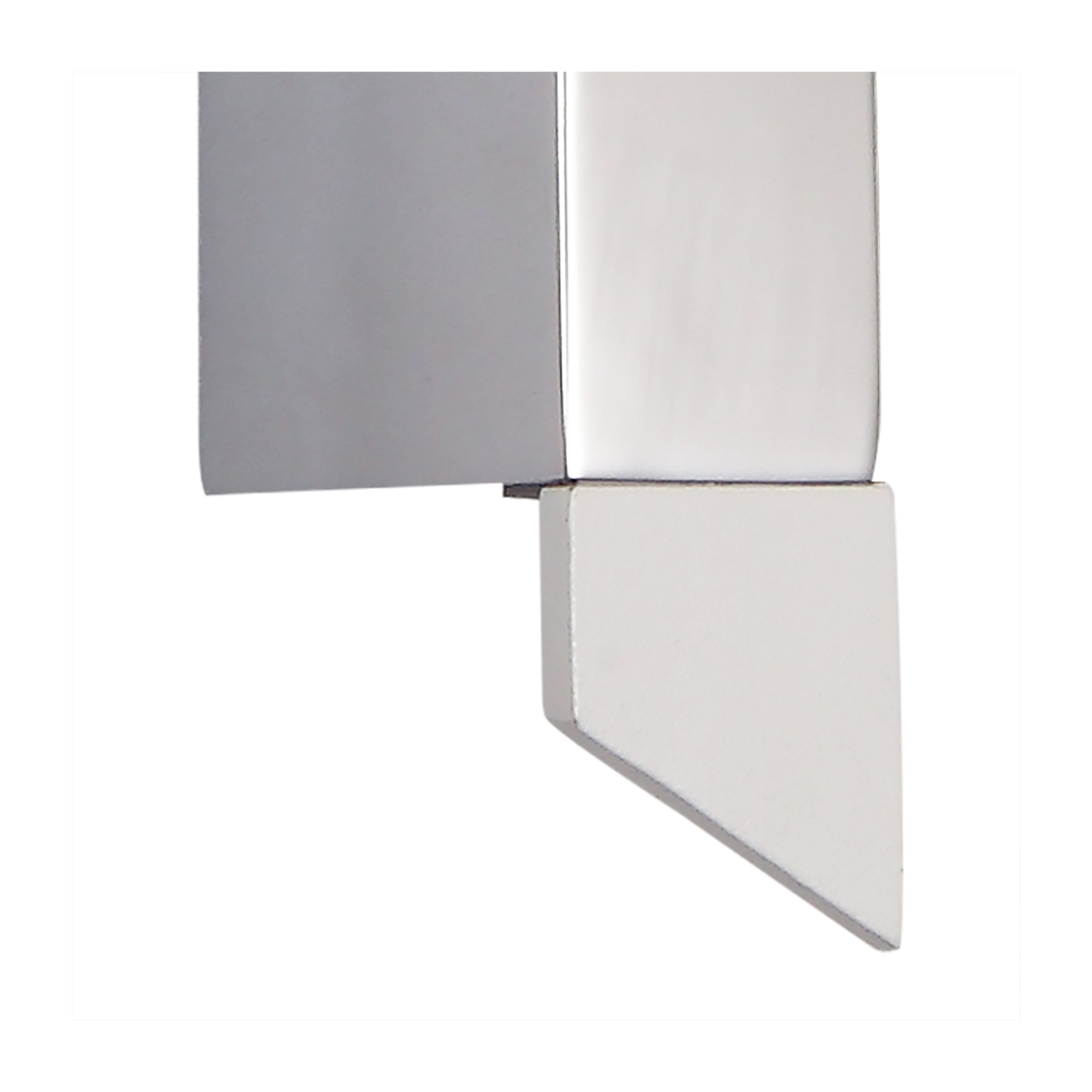 Fabula Shaftesbury LED Wall Lamp - Sand White & Polished Chrome