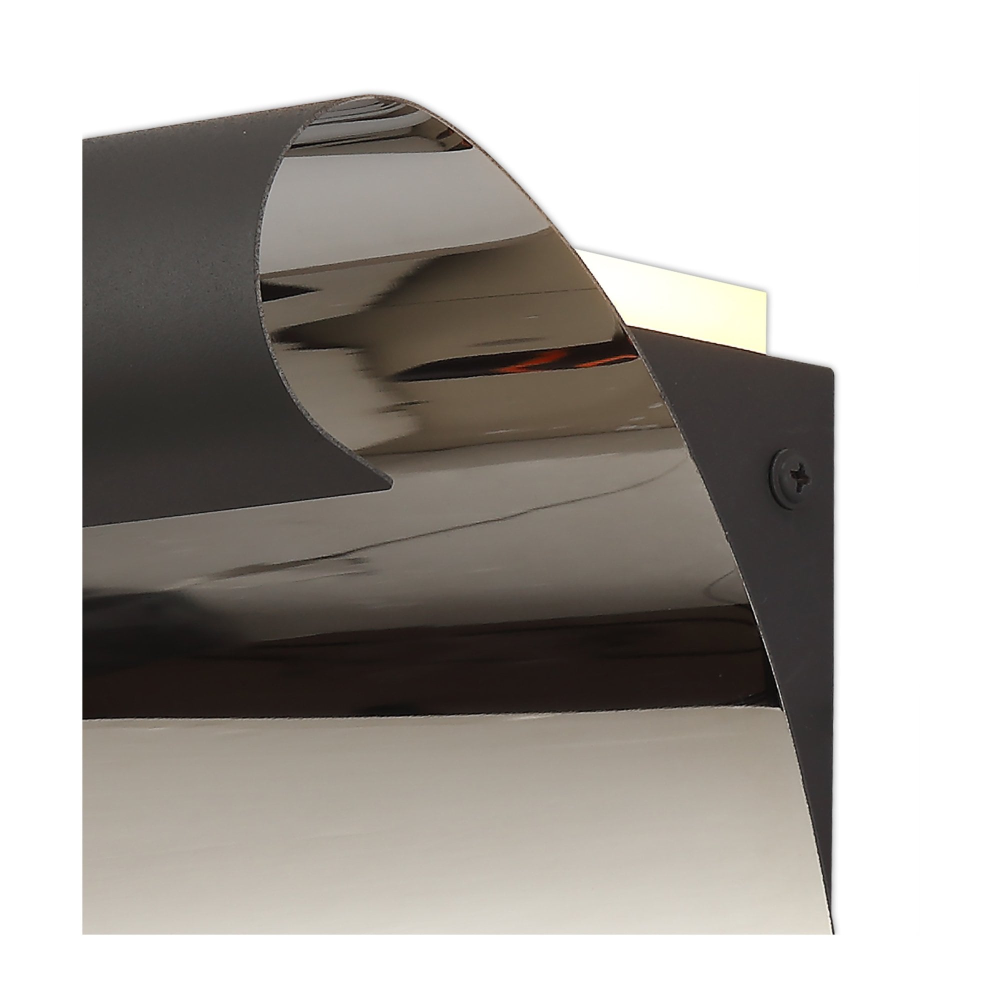 Fabula Avril 8W LED Wall Lamp - Sand Anthracite & Polished Chrome