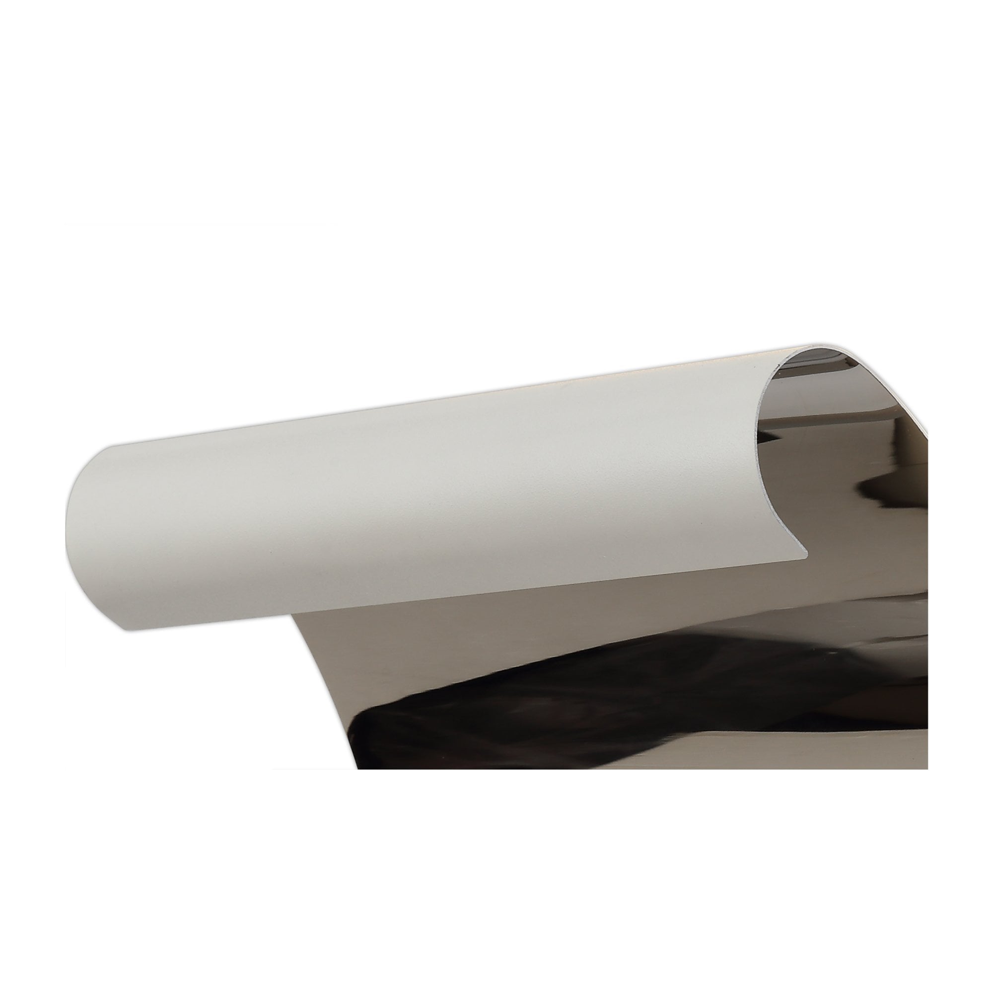 Fabula Avril 12W LED Wall Lamp - Sand White & Polished Chrome