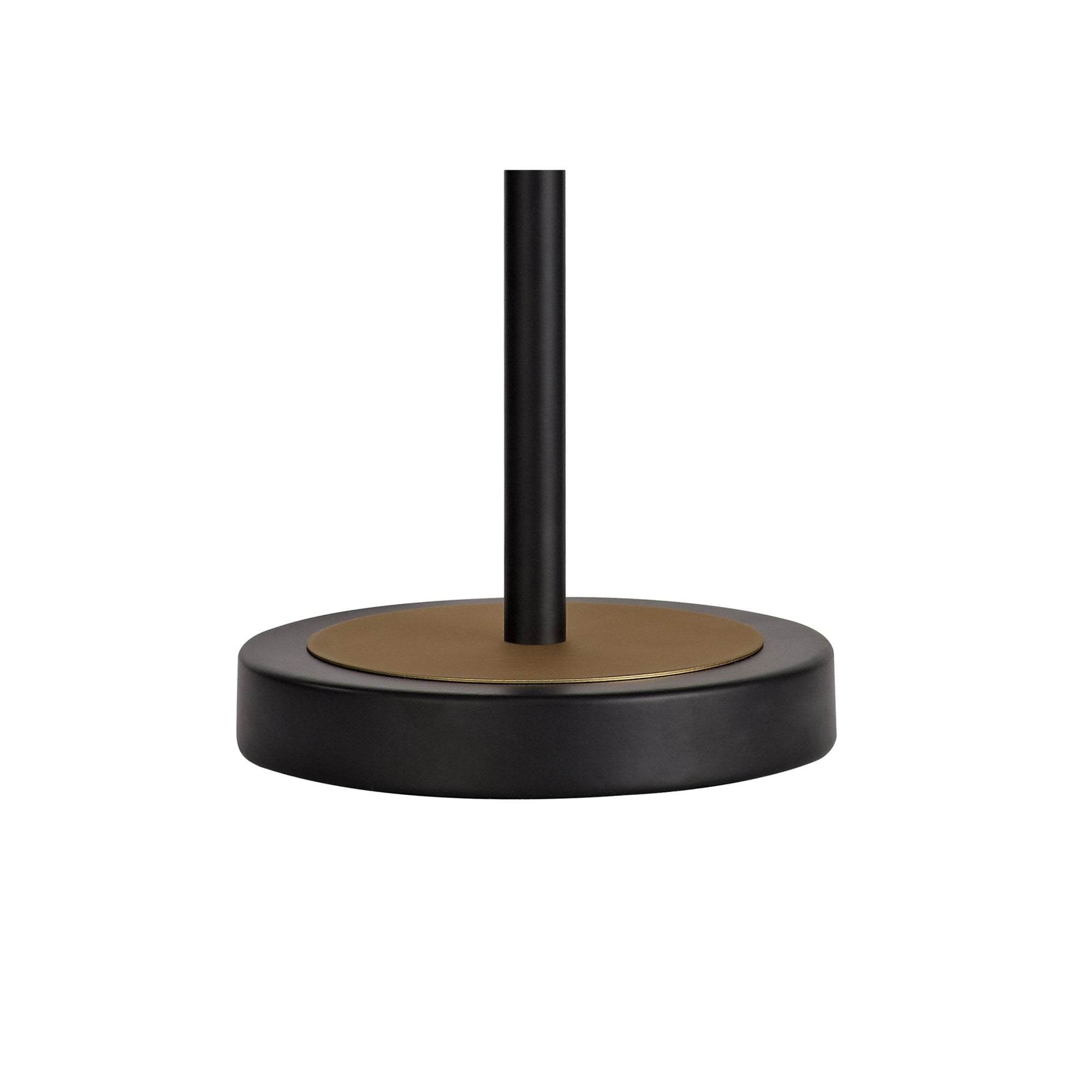 Fabula Silverdale Single Table Lamp - Sand Gold & Matt Black