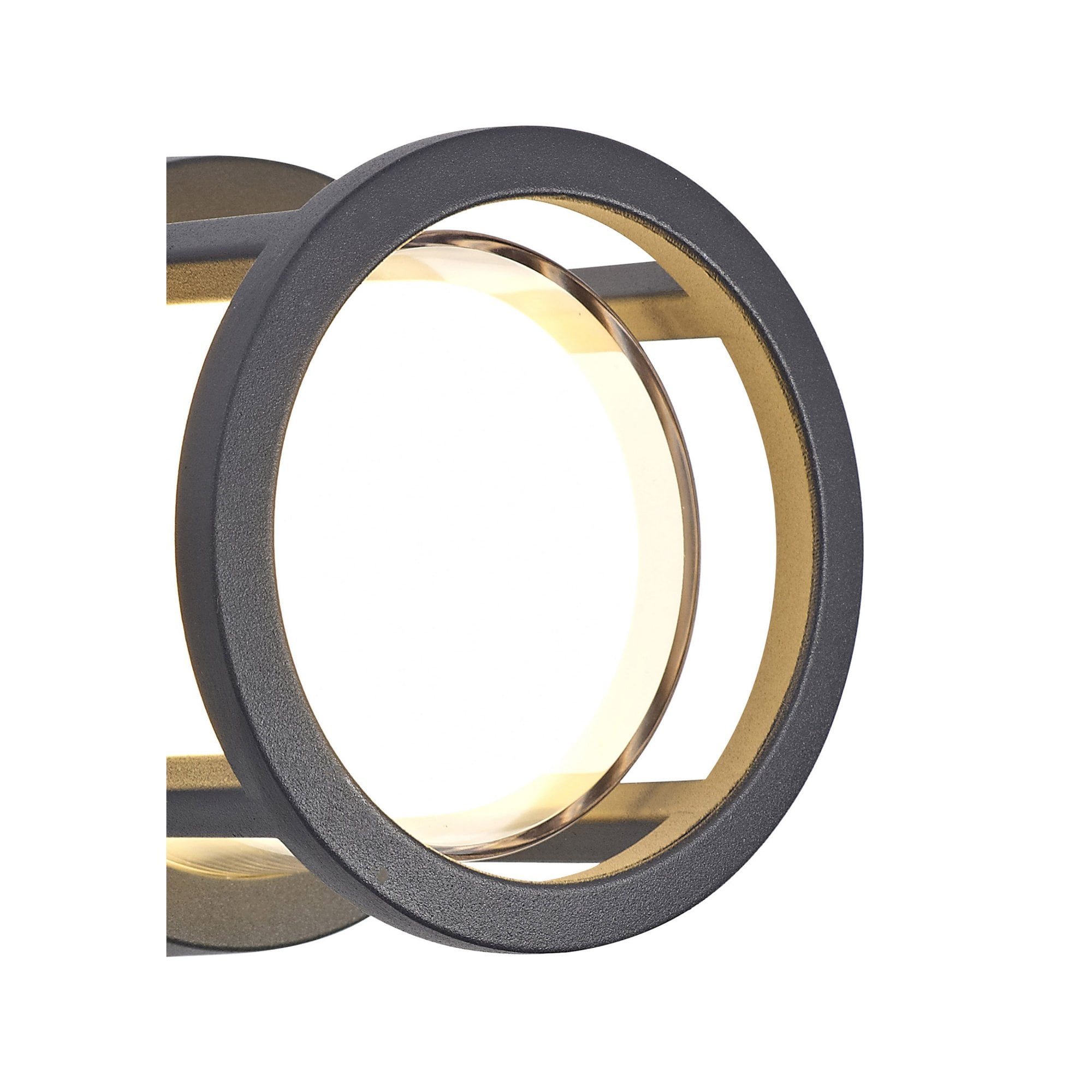 Fabula Sedley Round LED Downlight - Anthracite - IP54