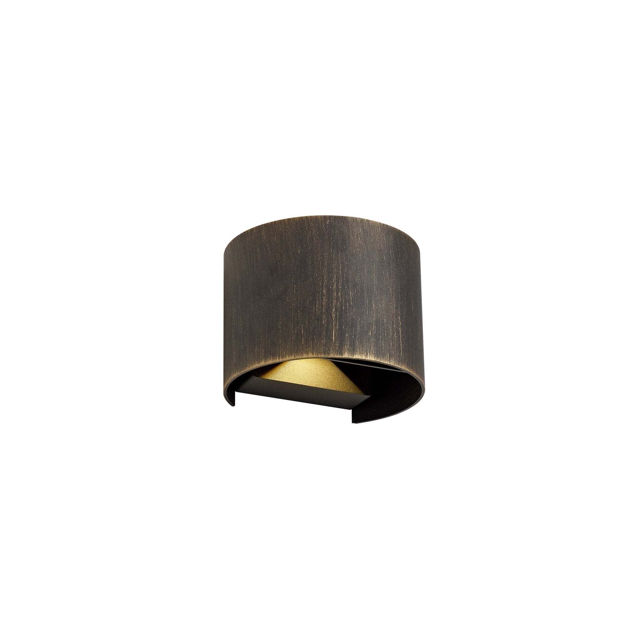 Fabula Heron Up & Down LED Wall Lamp - Black Gold - IP54