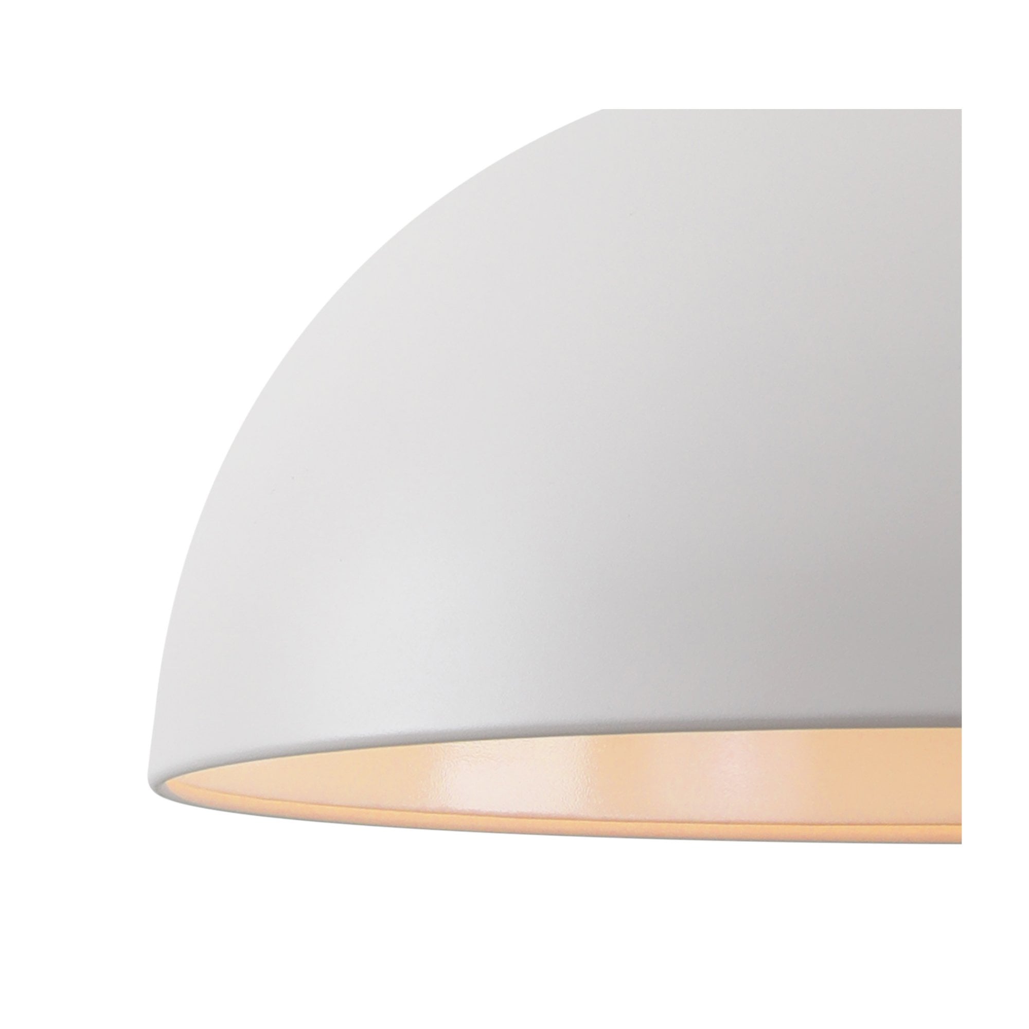 Fabula Victoria Small Pendant - Sand White