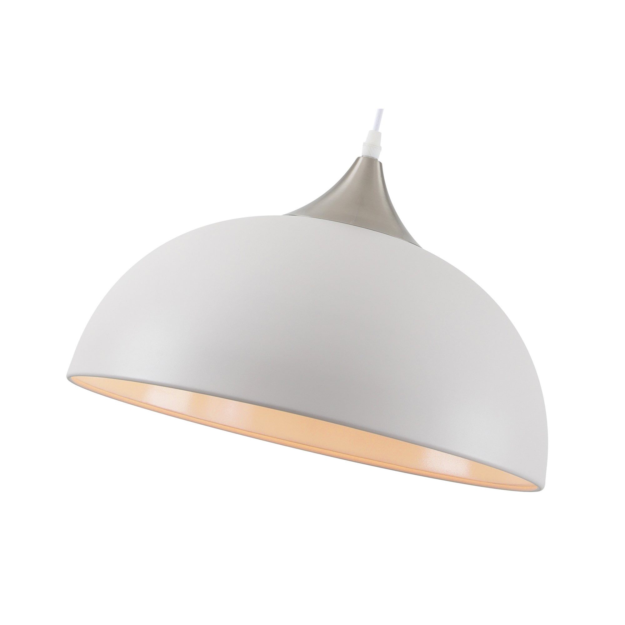 Fabula Victoria Small Pendant - Sand White