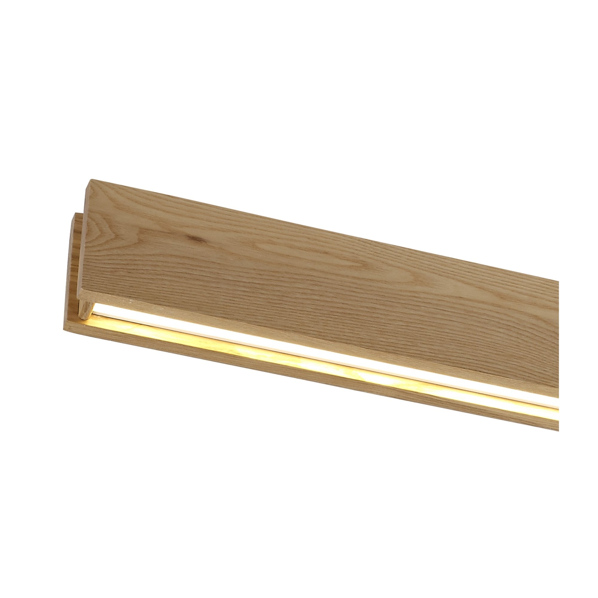 Fabula Whitehall 2 Light LED Flush Light - Oak & Sand White