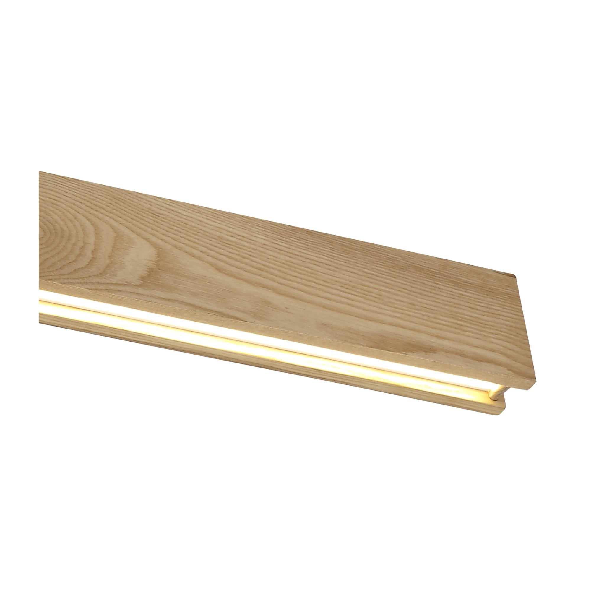 Fabula Whitehall 2 Light LED Flush Light - Oak & Sand White