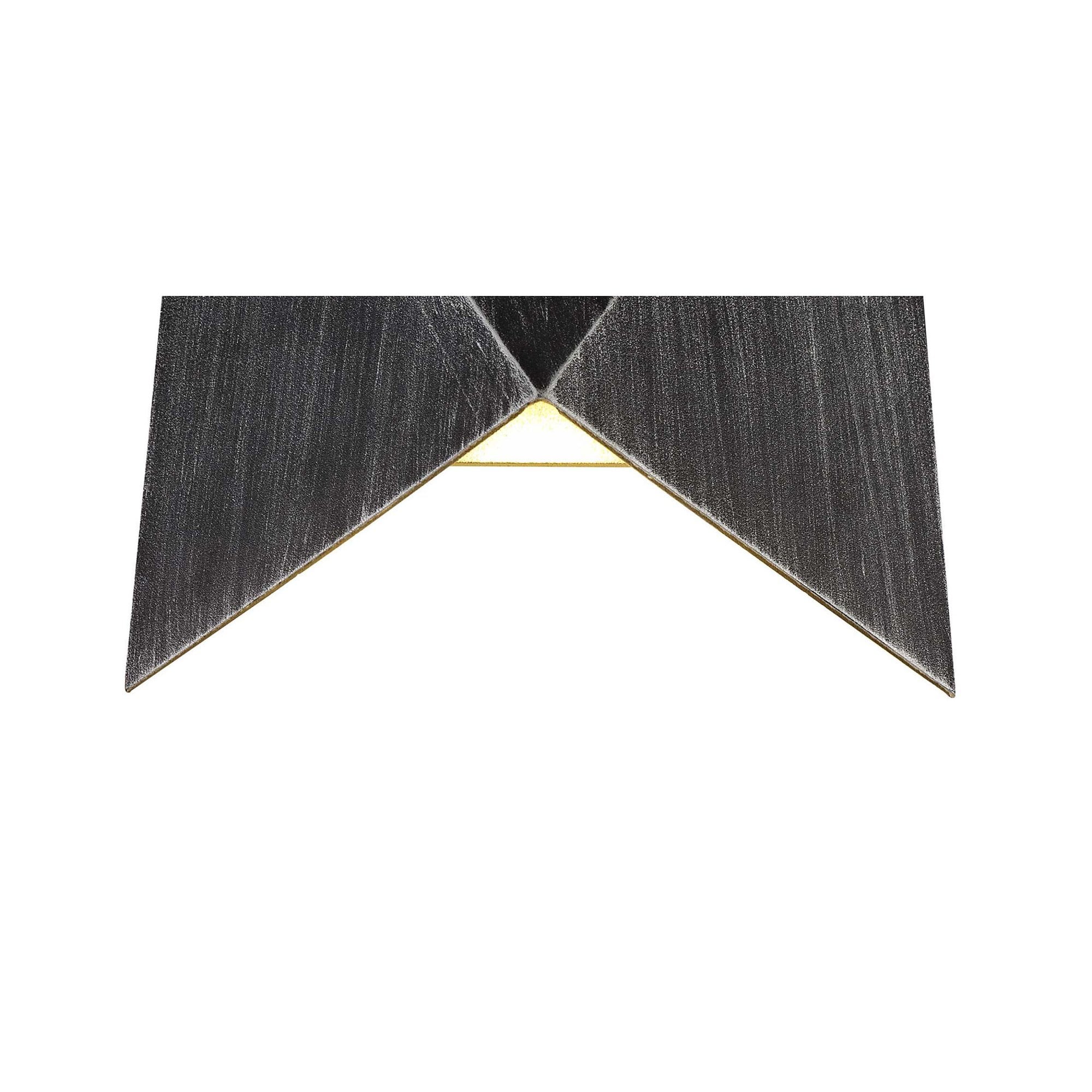 Fabula Greenwood LED Wall Lamp - Black & Silver - IP54