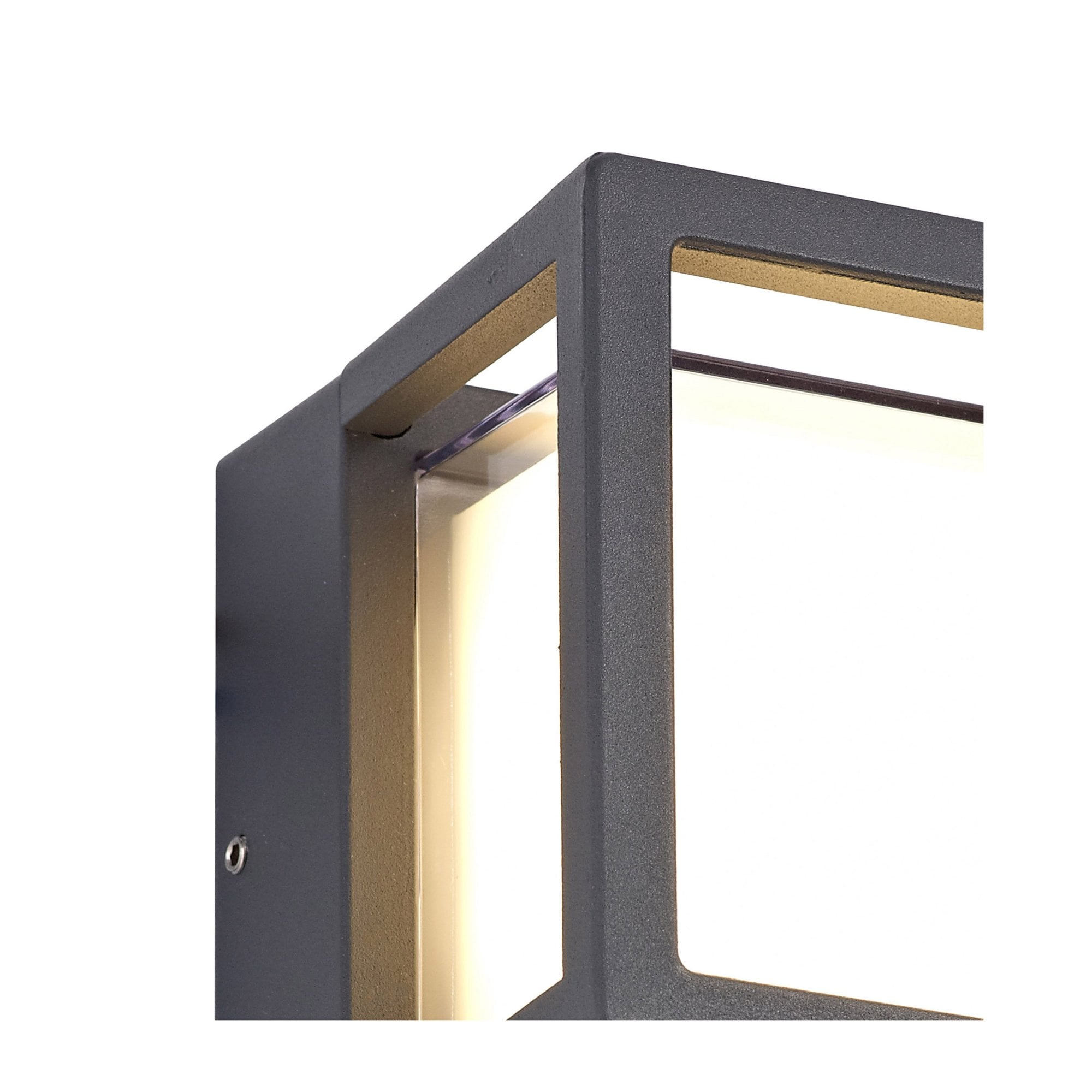 Fabula Sedley Square LED Downlight - Anthracite - IP54