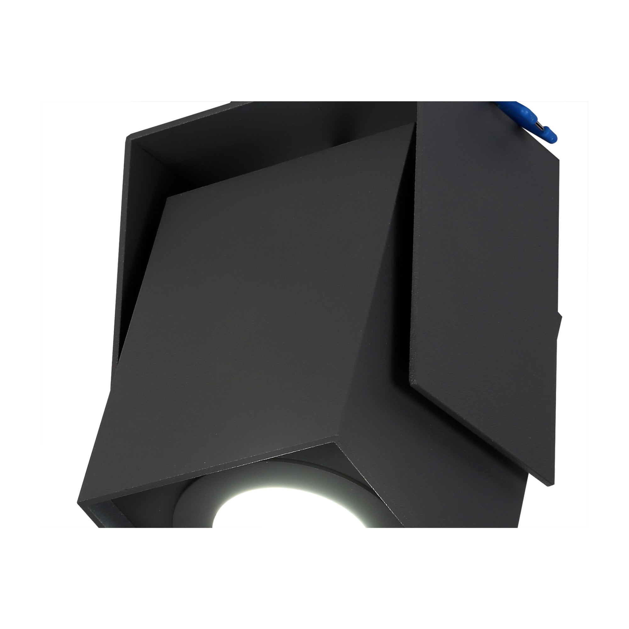 Fabula Armstrong Adjustable Square Spotlight - Sand Anthracite