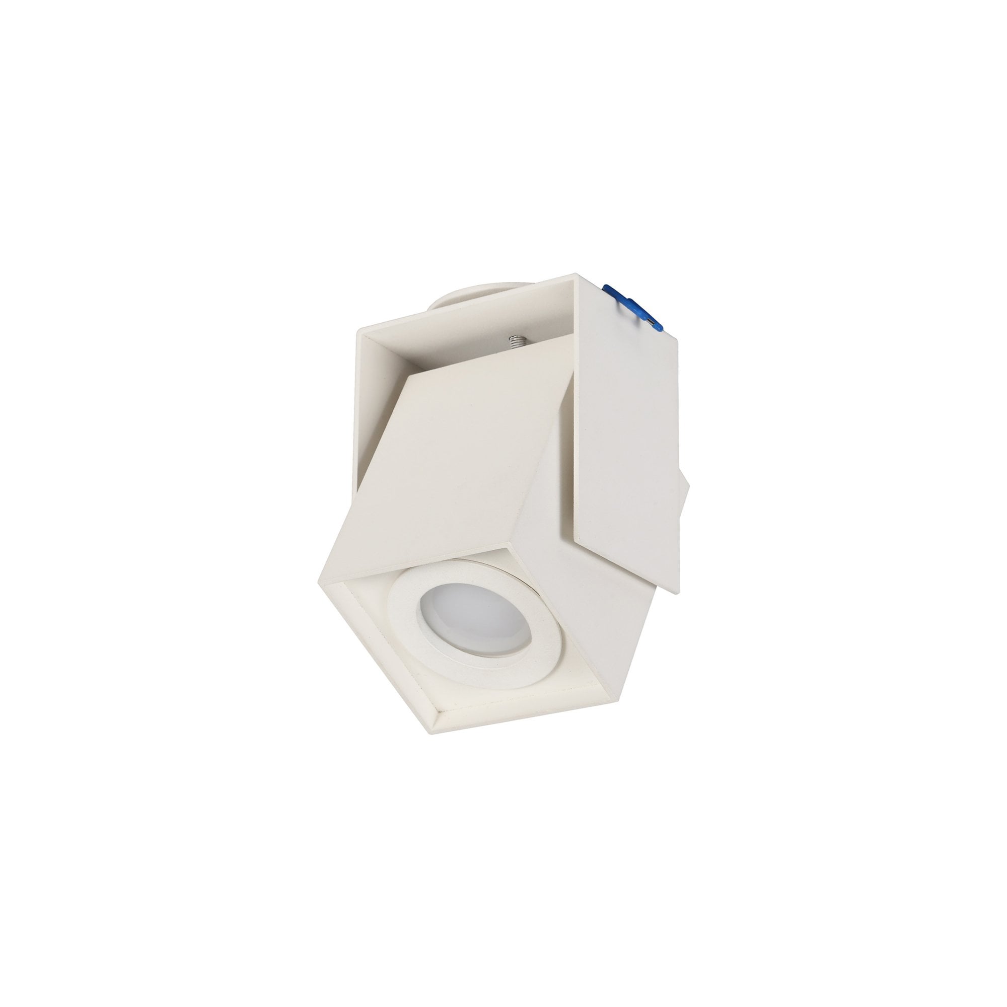 Fabula Armstrong Adjustable Square Spotlight - Sand White