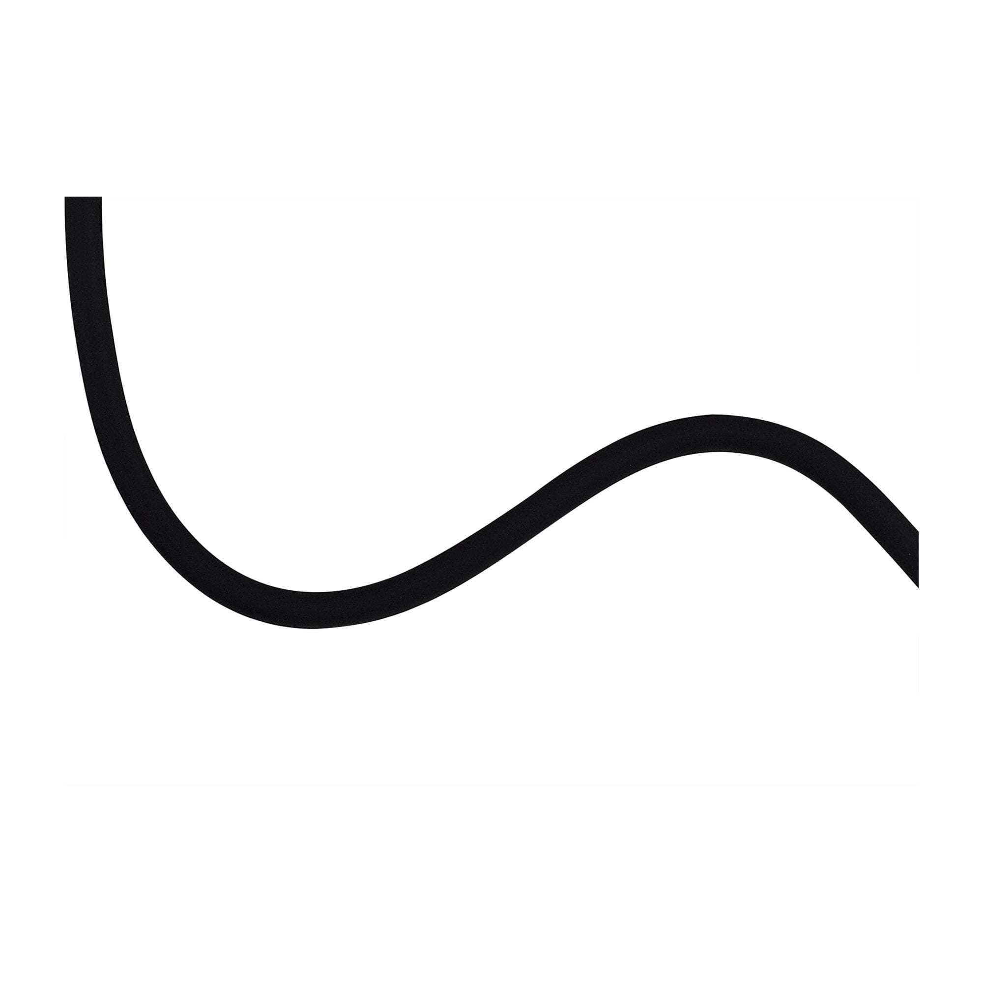 Fabula Hartwell Single Flexible Ceiling Light - Satin Black & Brushed Copper