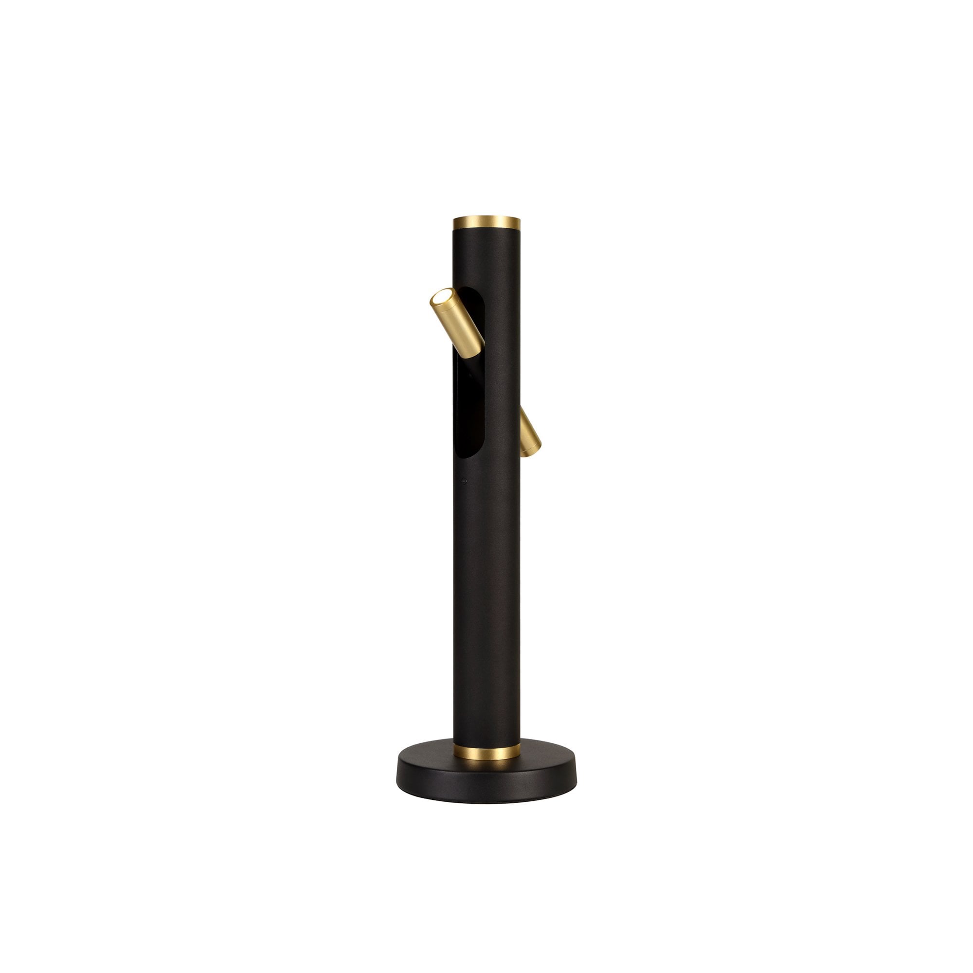 Fabula Riverside 2 Light LED Table Lamp - Sand Black & Gold