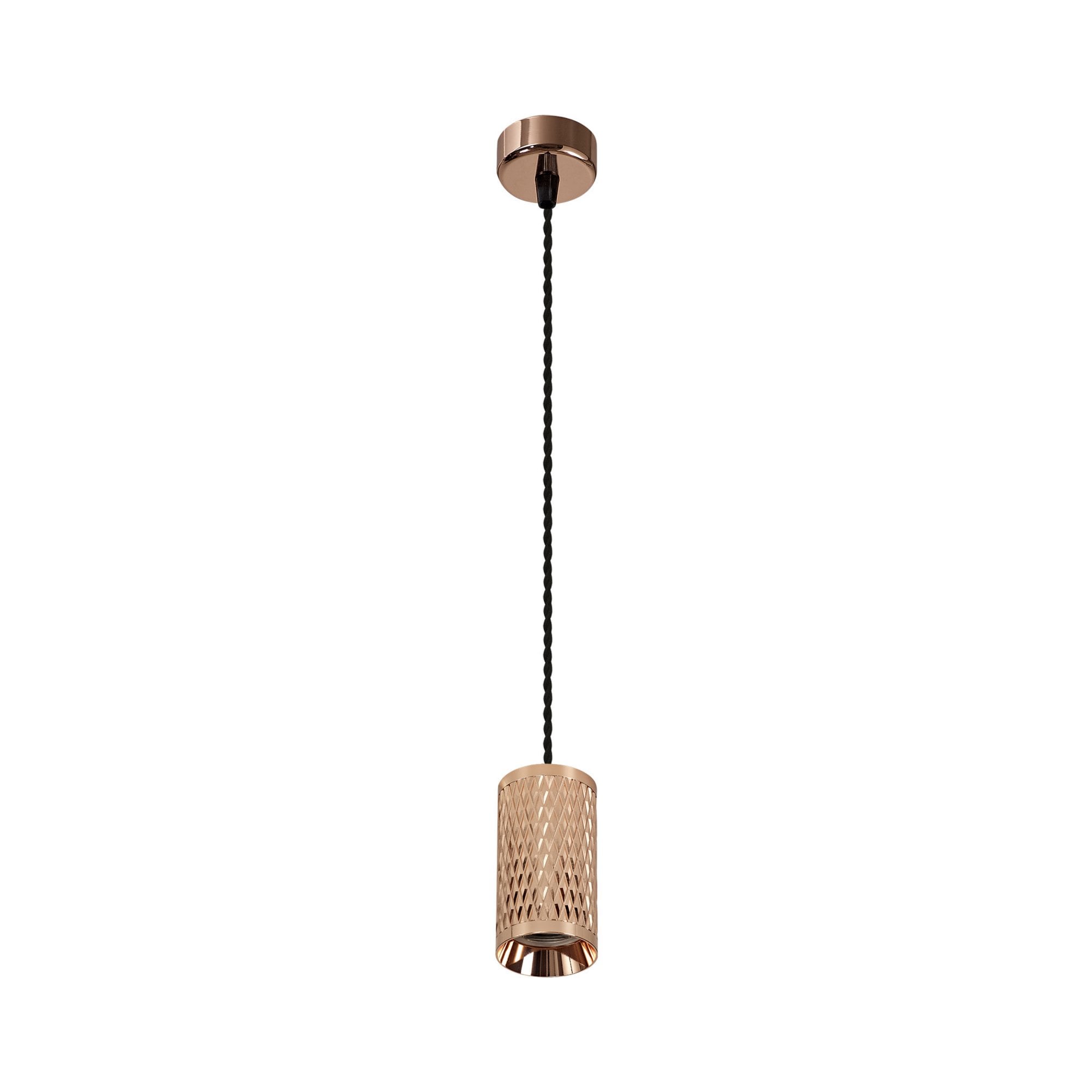 Fabula Summerfield Single 11cm Pendant - Rose Gold