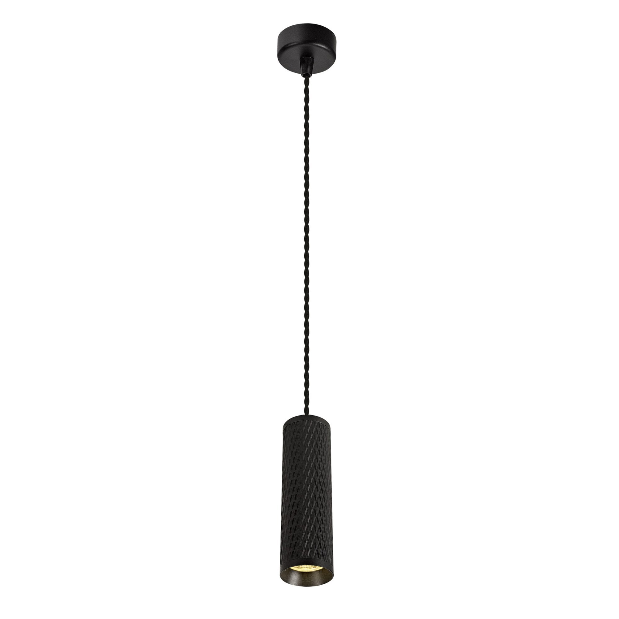 Fabula Summerfield Single 20cm Pendant - Sand Black