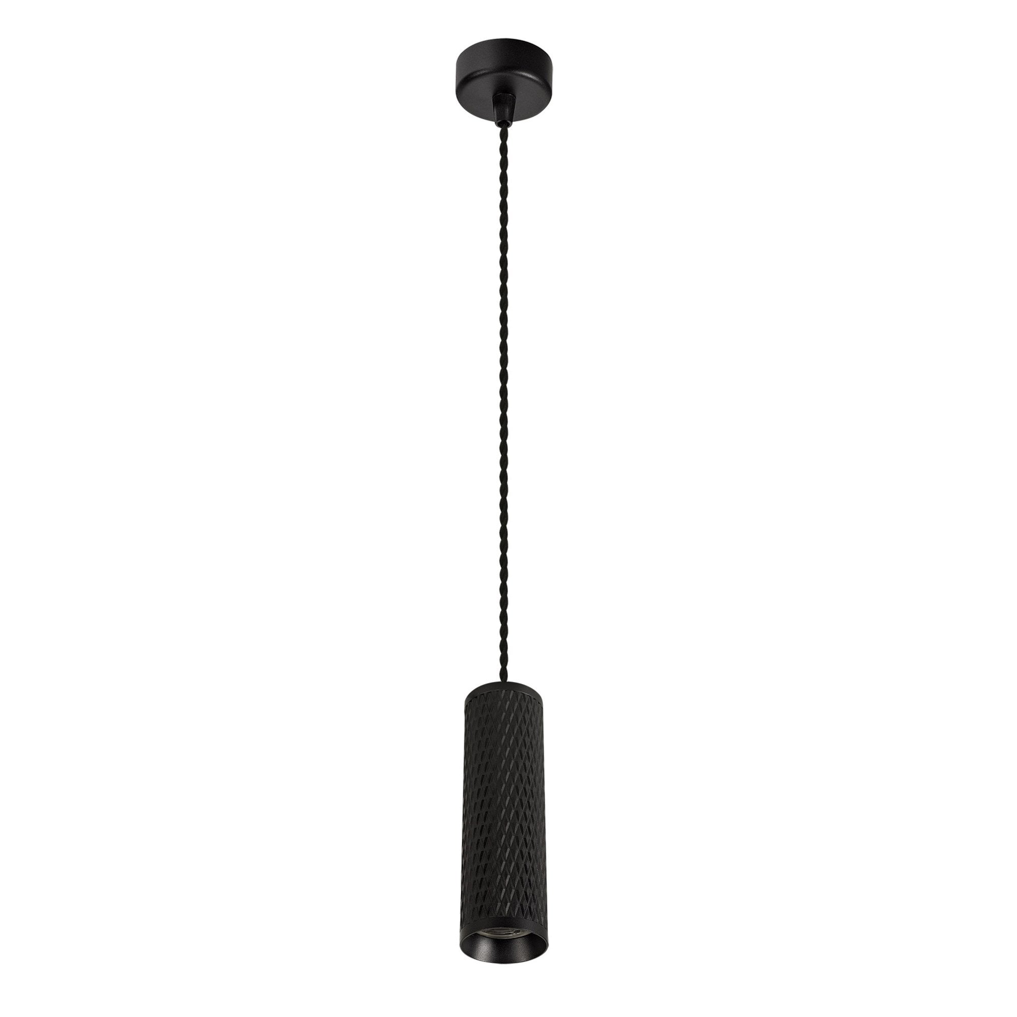 Fabula Summerfield Single 20cm Pendant - Sand Black